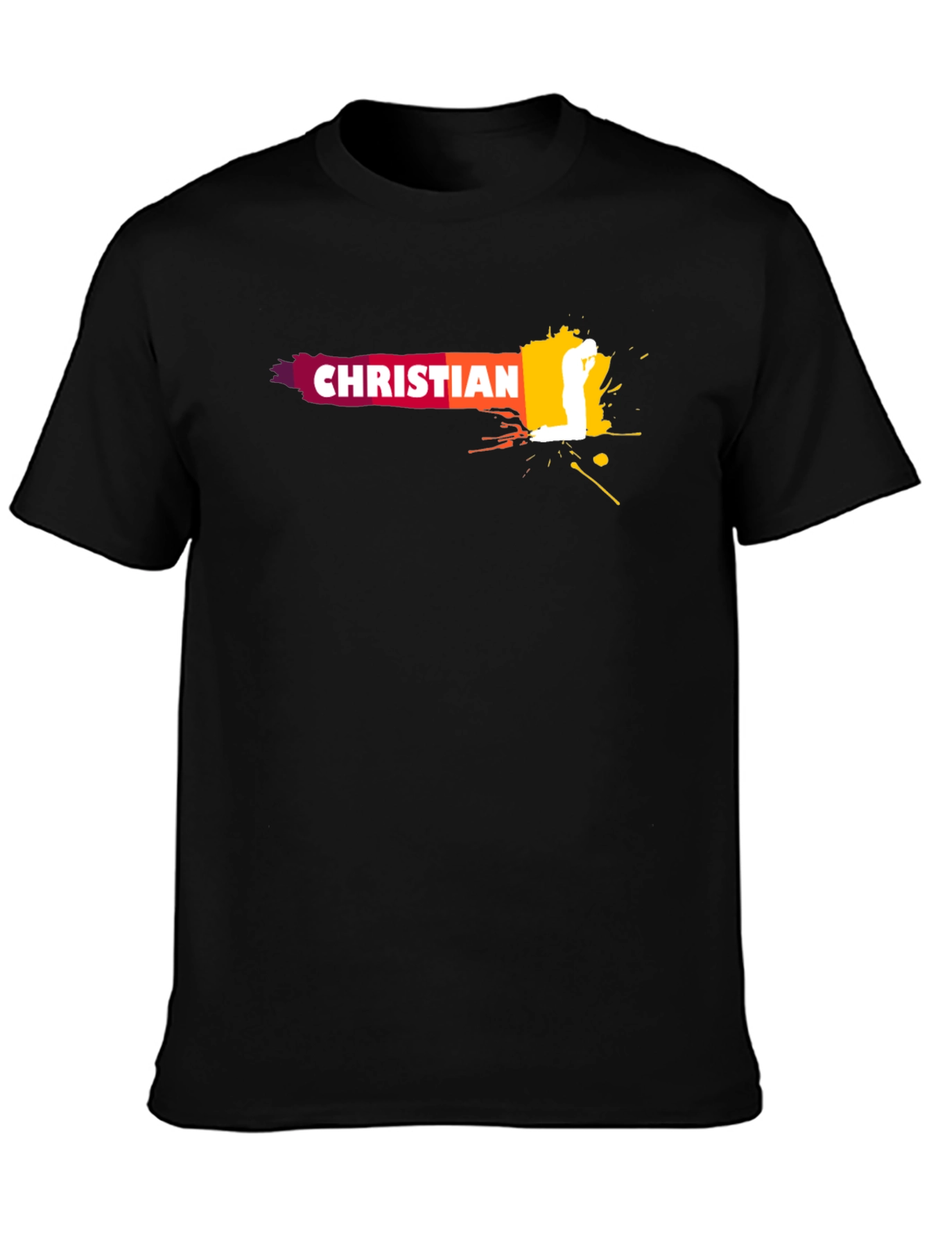 Christian Graphic Tee - Stylish Religious Apparel