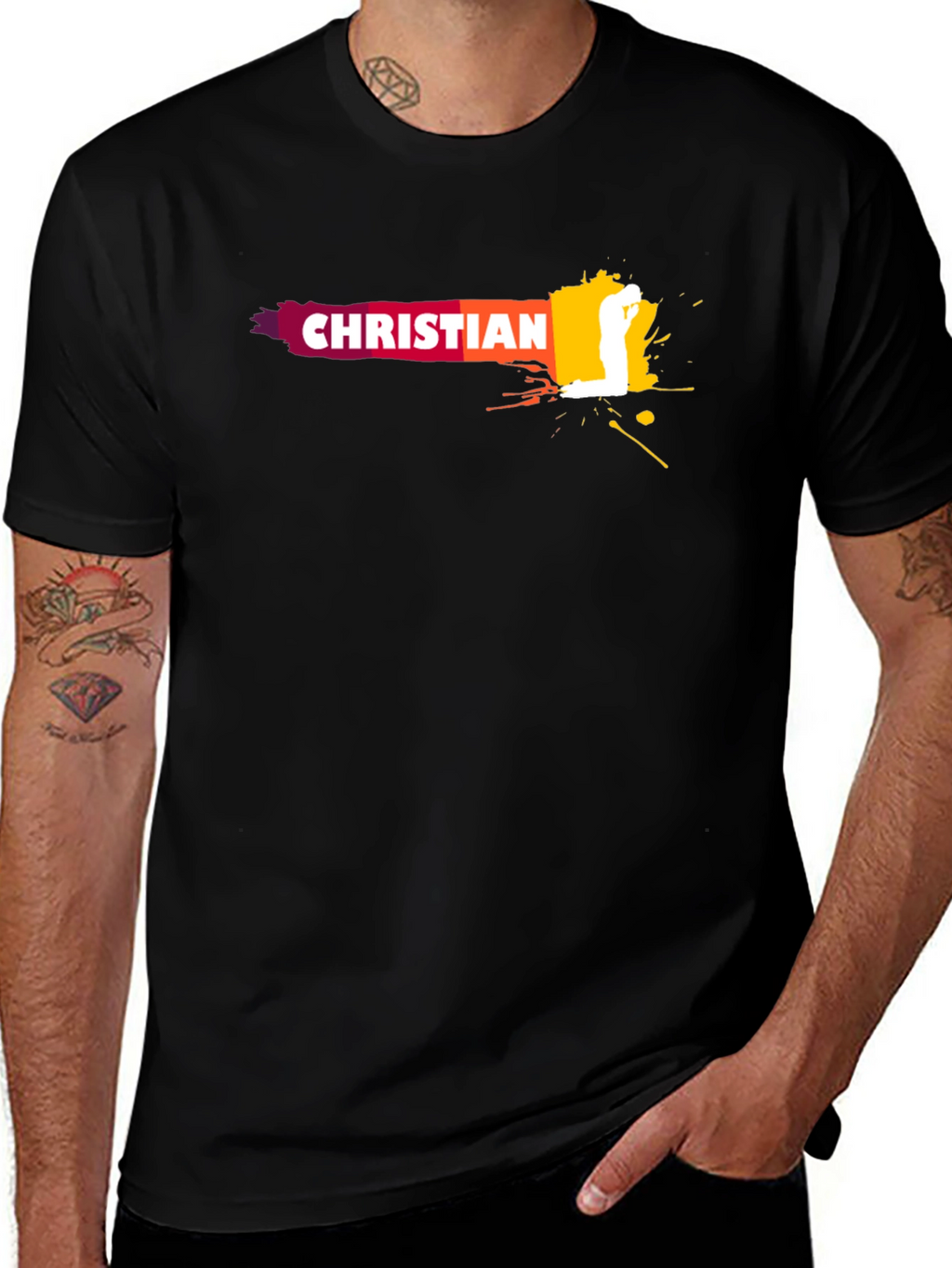Christian Graphic Tee - Stylish Religious Apparel