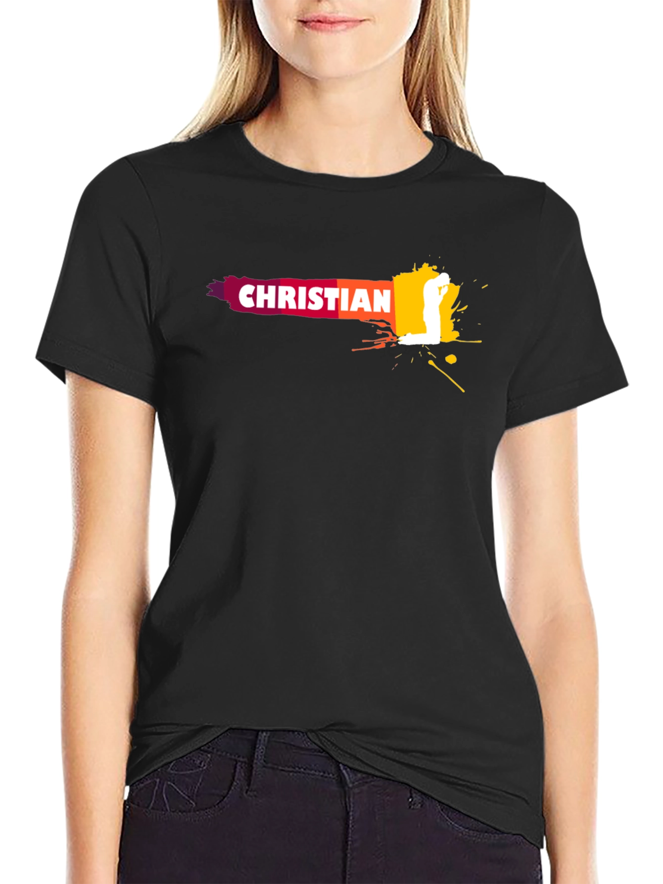 Christian Graphic Tee - Stylish Religious Apparel