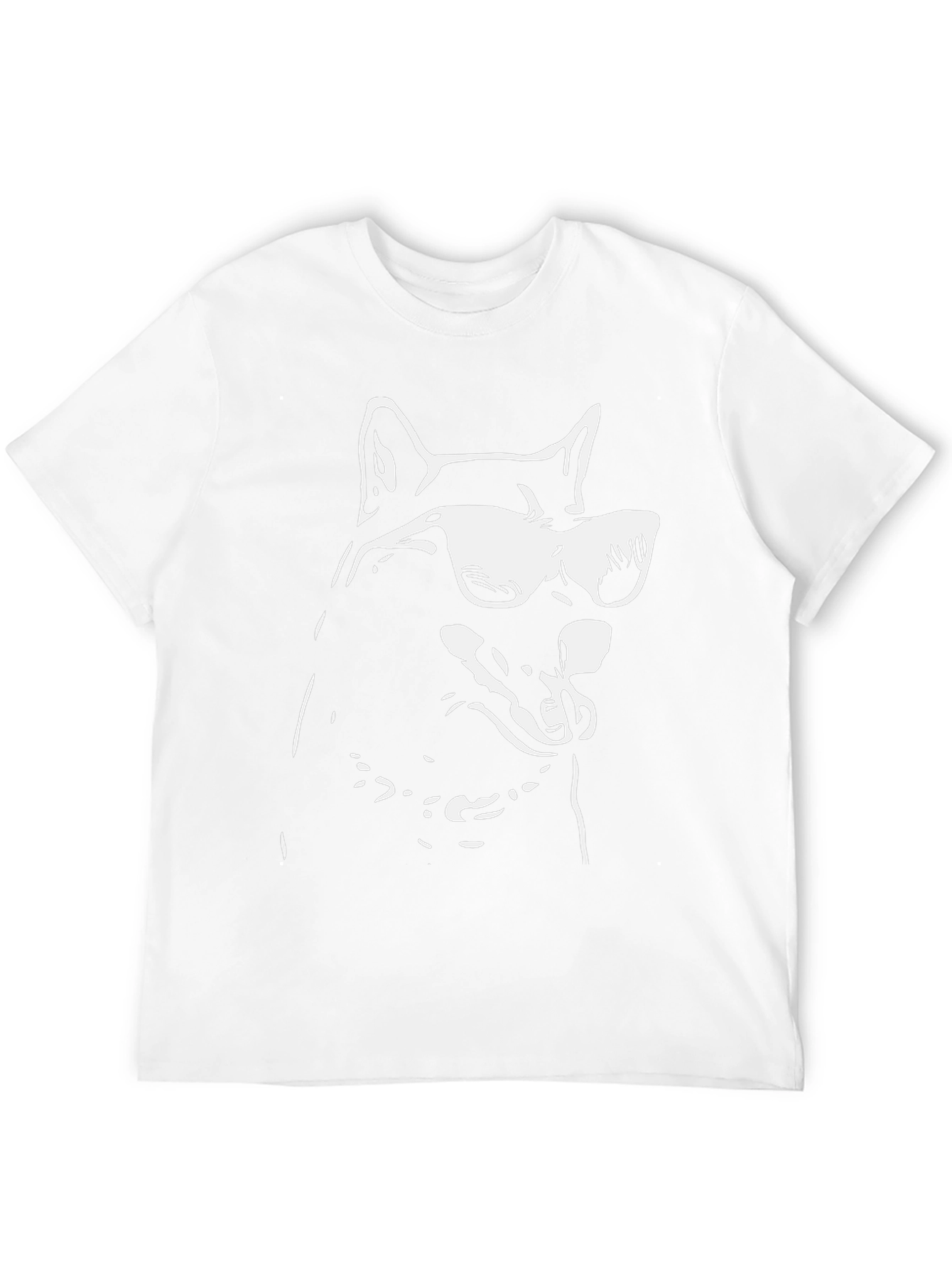 Cool Dog Graphic Tee - Stylish Black T-Shirt