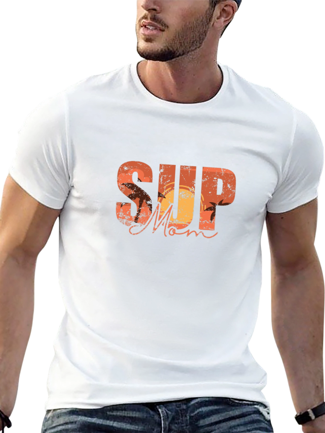 SUP Mom Graphic Tee - Beach Lovers Apparel