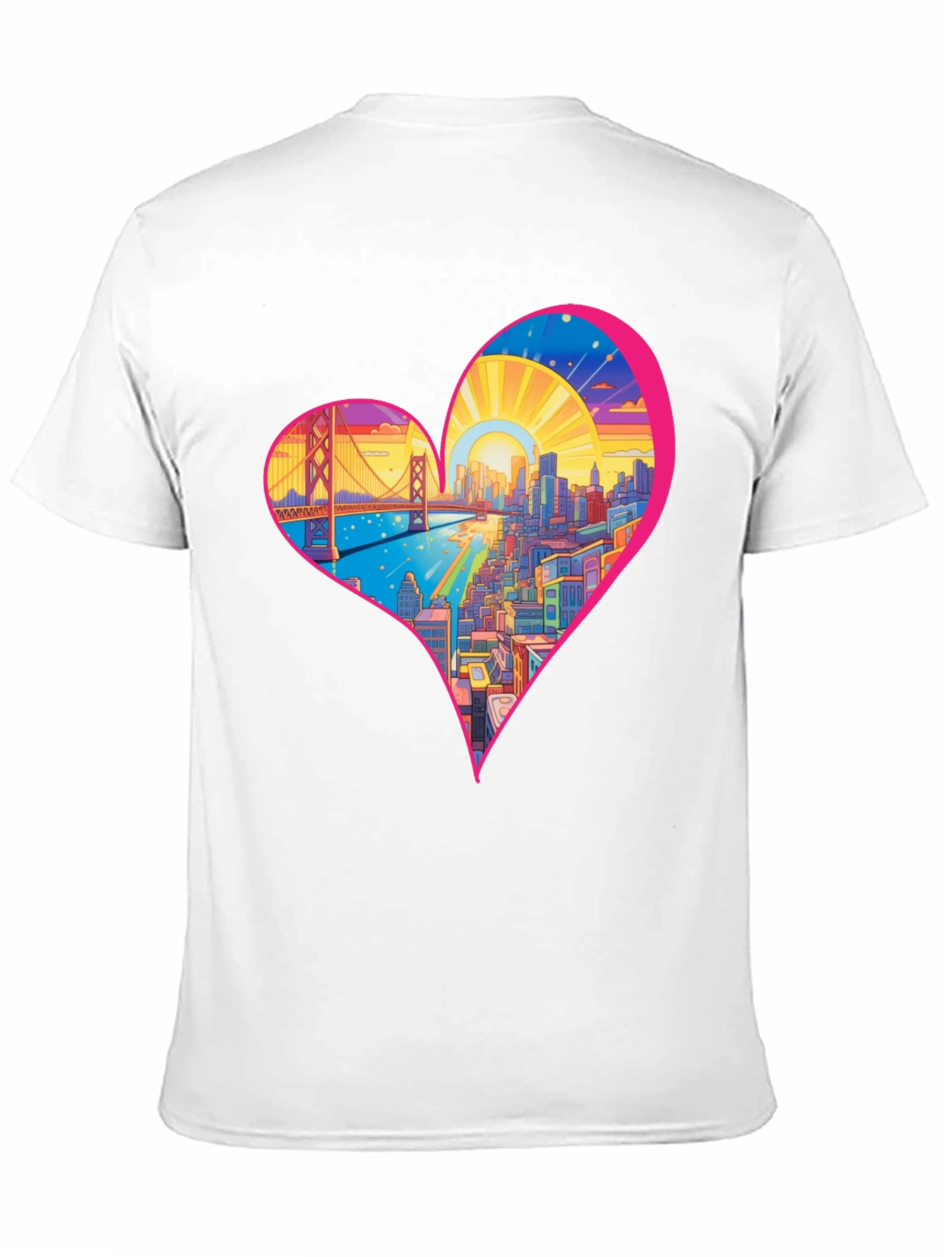 City Love Black Graphic Tee