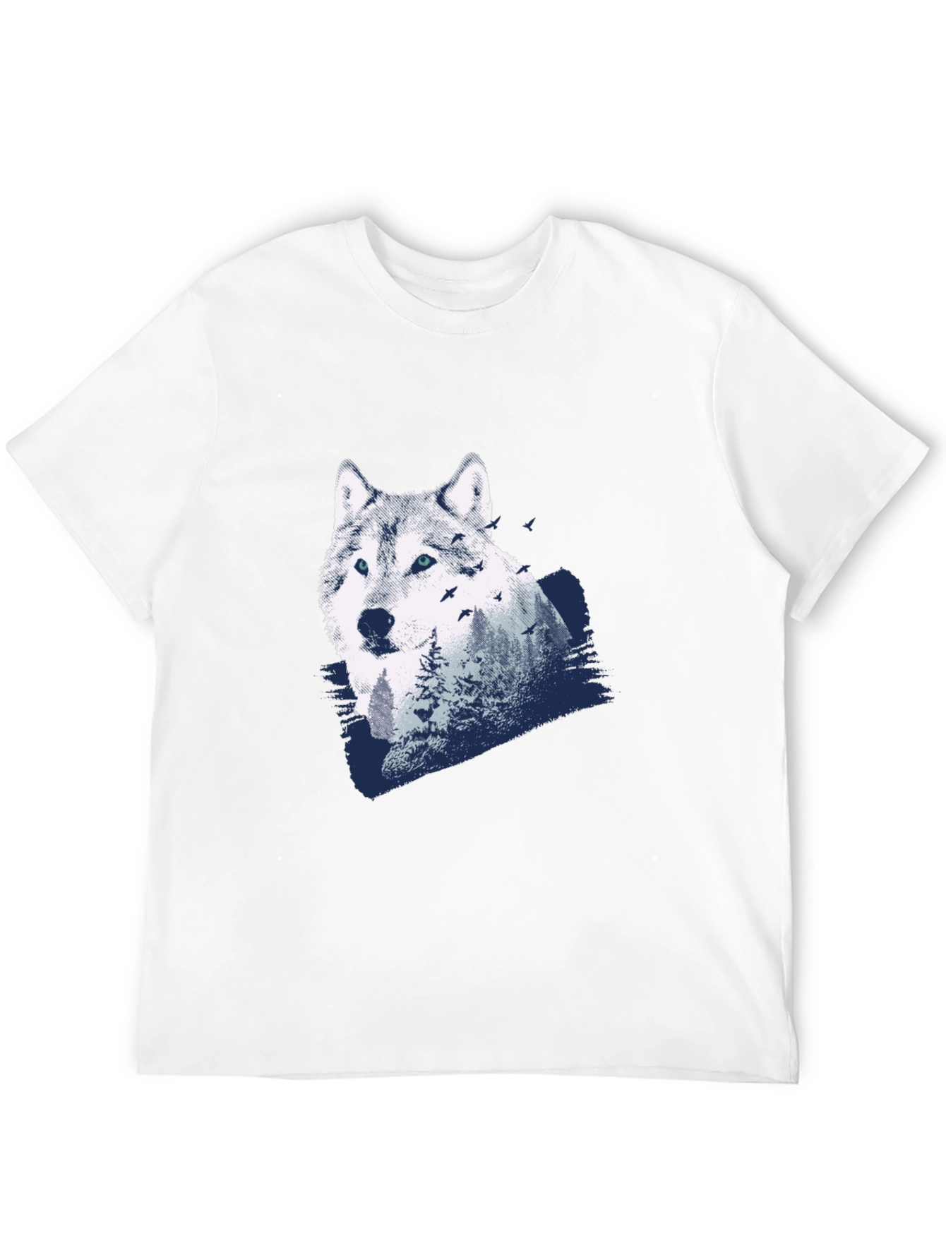 Wolf & Wilderness Graphic Tee - Nature Inspired Shirt