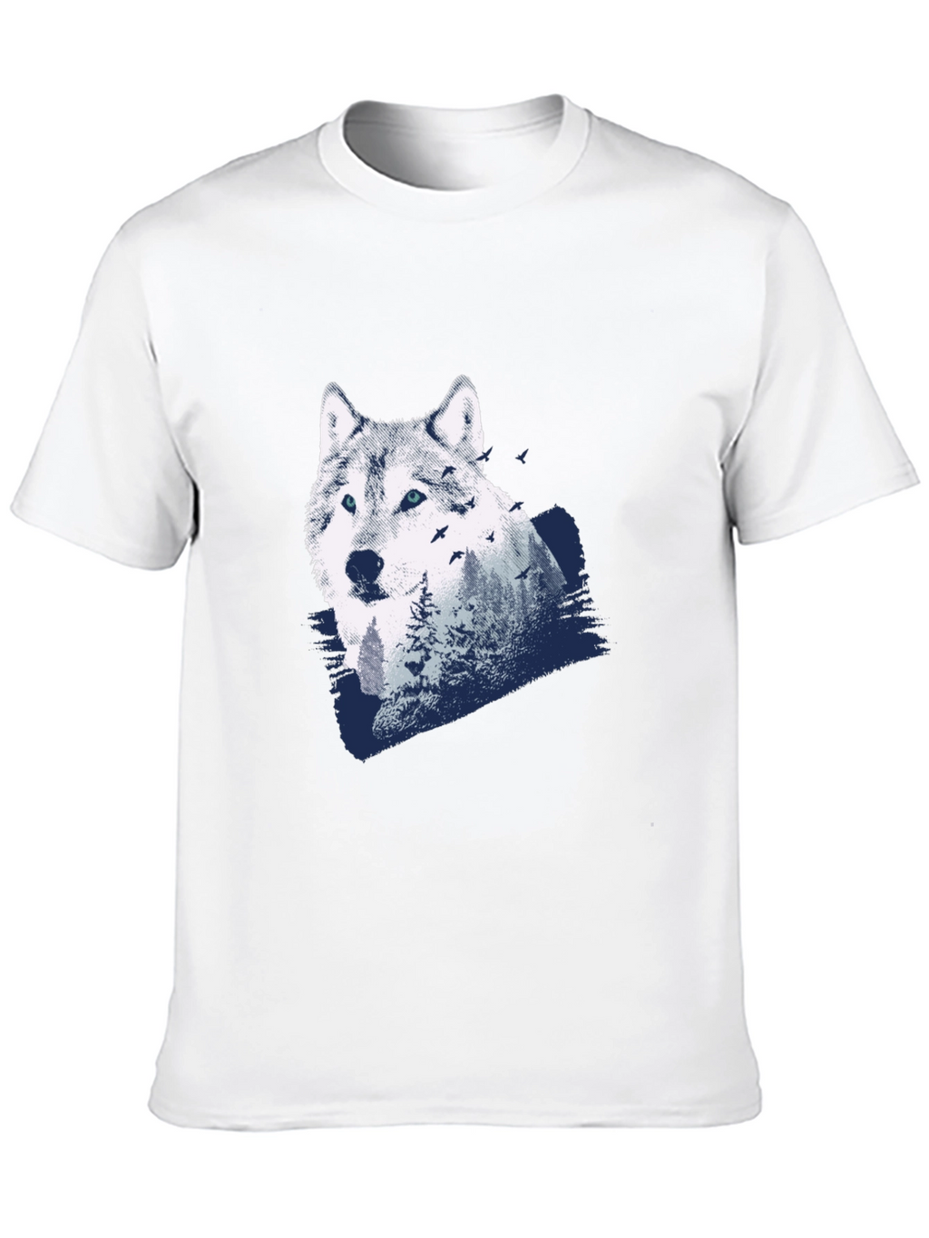 Wolf & Wilderness Graphic Tee - Nature Inspired Shirt