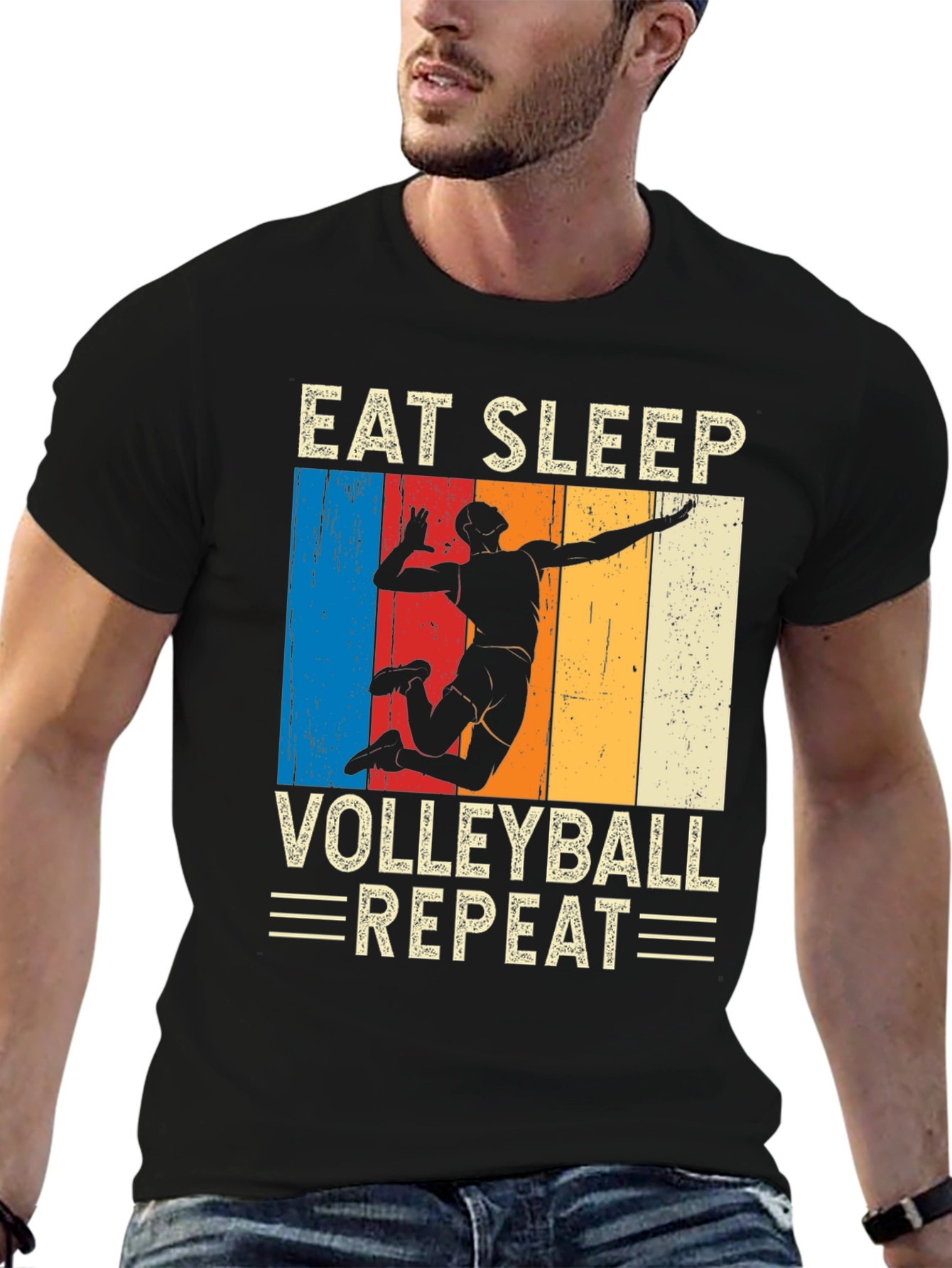 Eat Sleep Volleyball Repeat T-Shirt