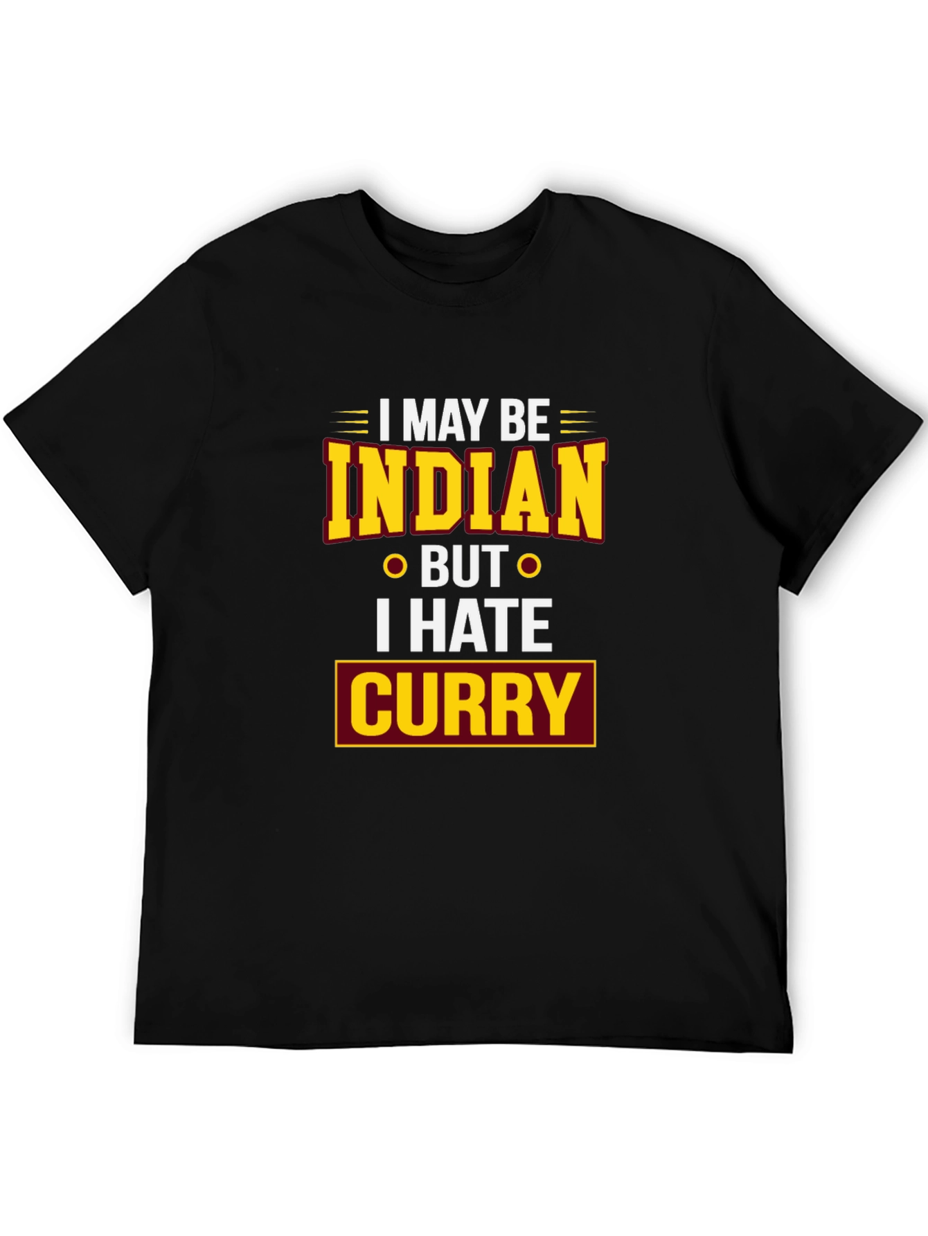 Funny I Hate Curry T-Shirt