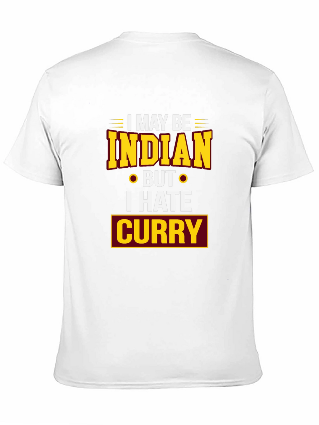 Funny I Hate Curry T-Shirt