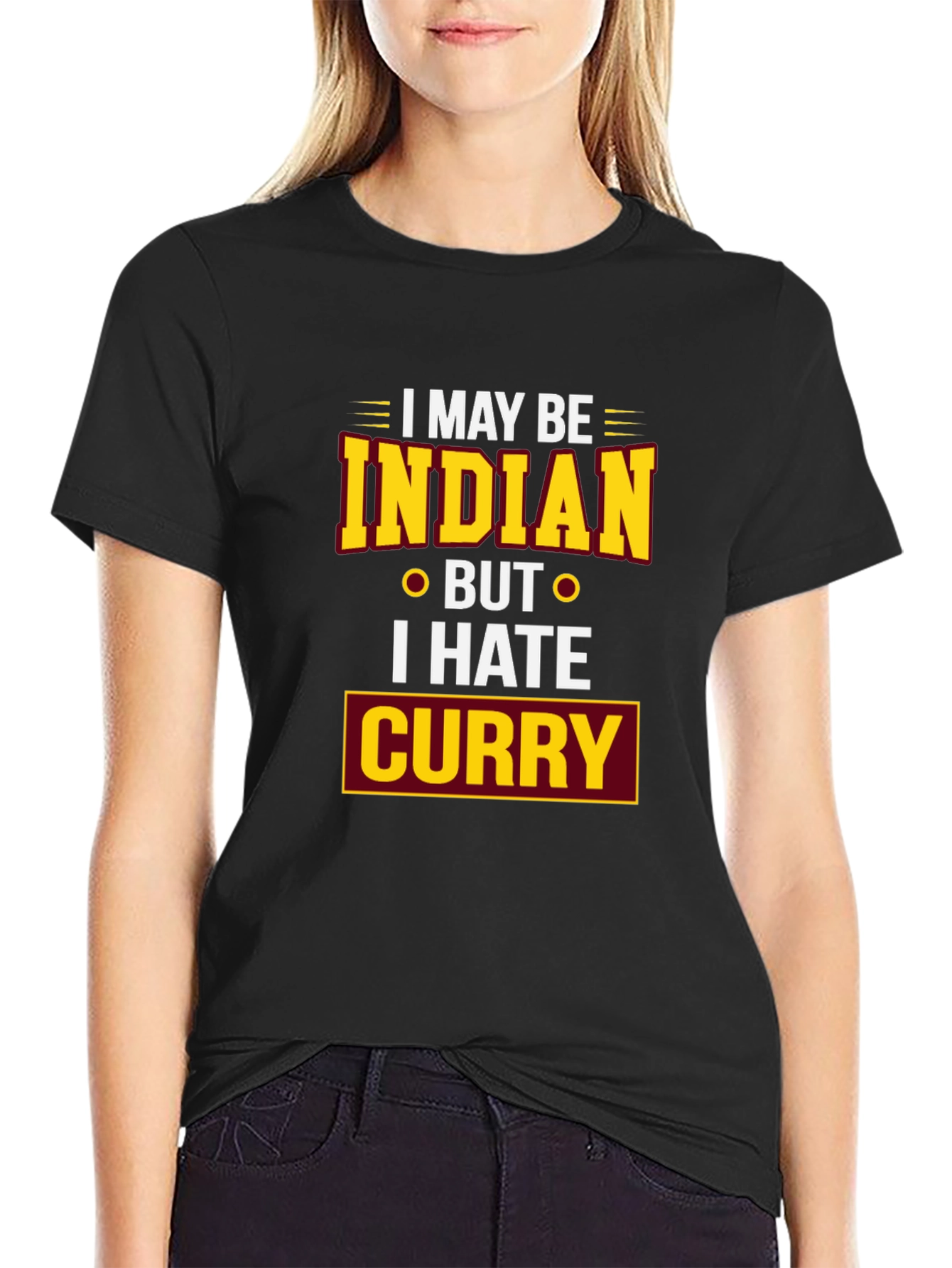 Funny I Hate Curry T-Shirt