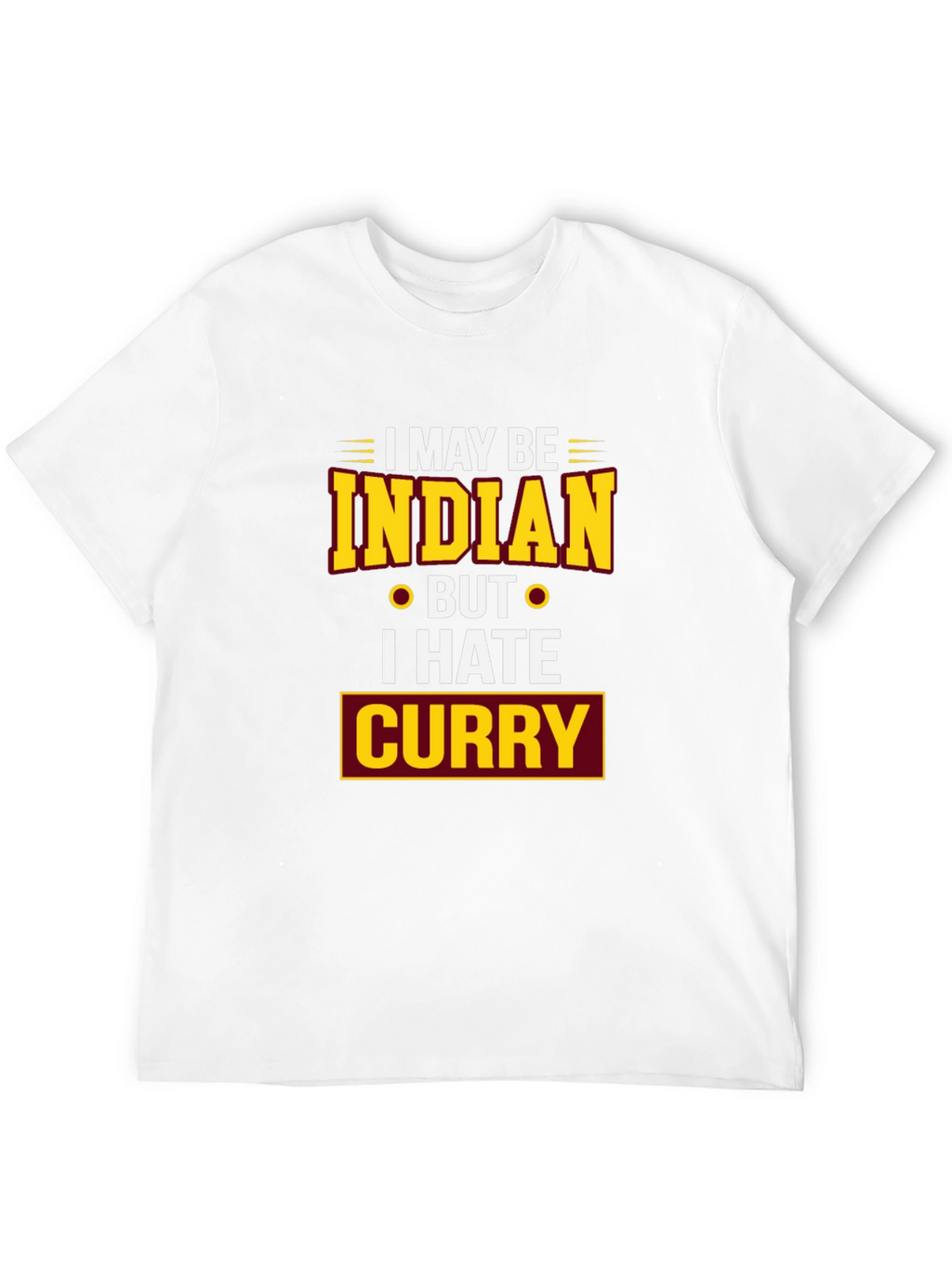 Funny I Hate Curry T-Shirt
