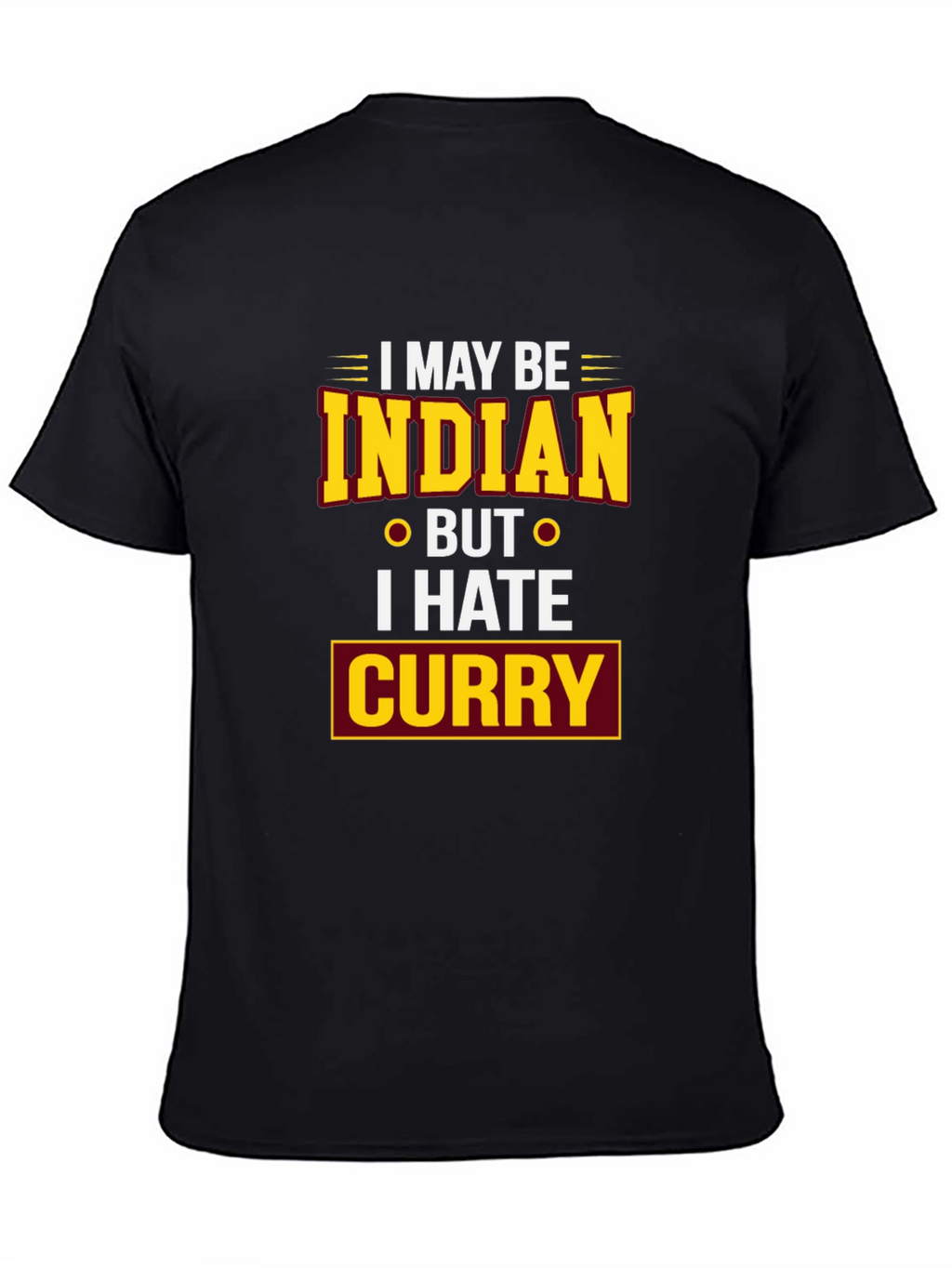 Funny I Hate Curry T-Shirt