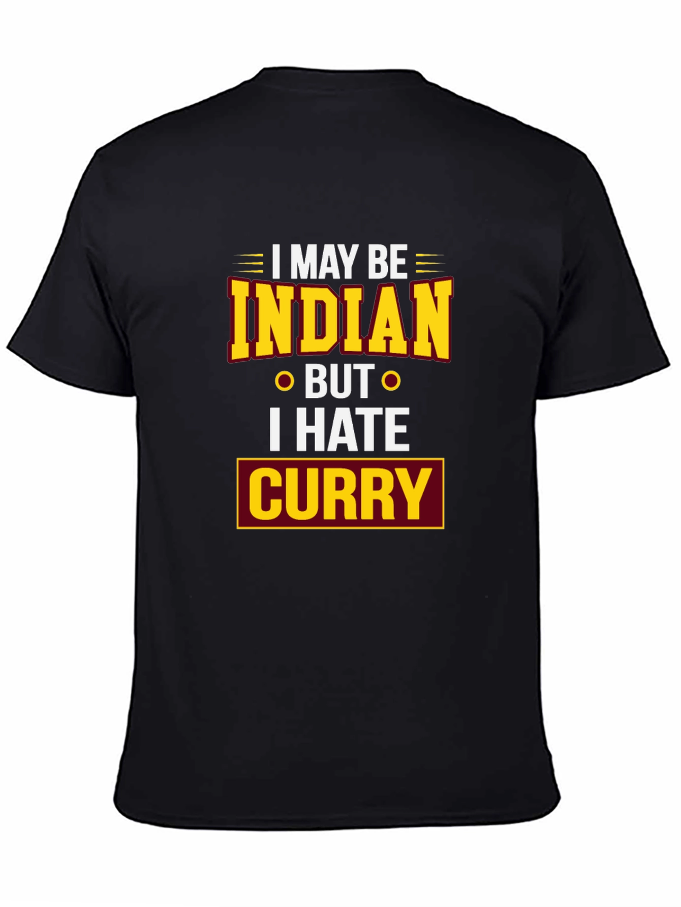 Funny I Hate Curry T-Shirt