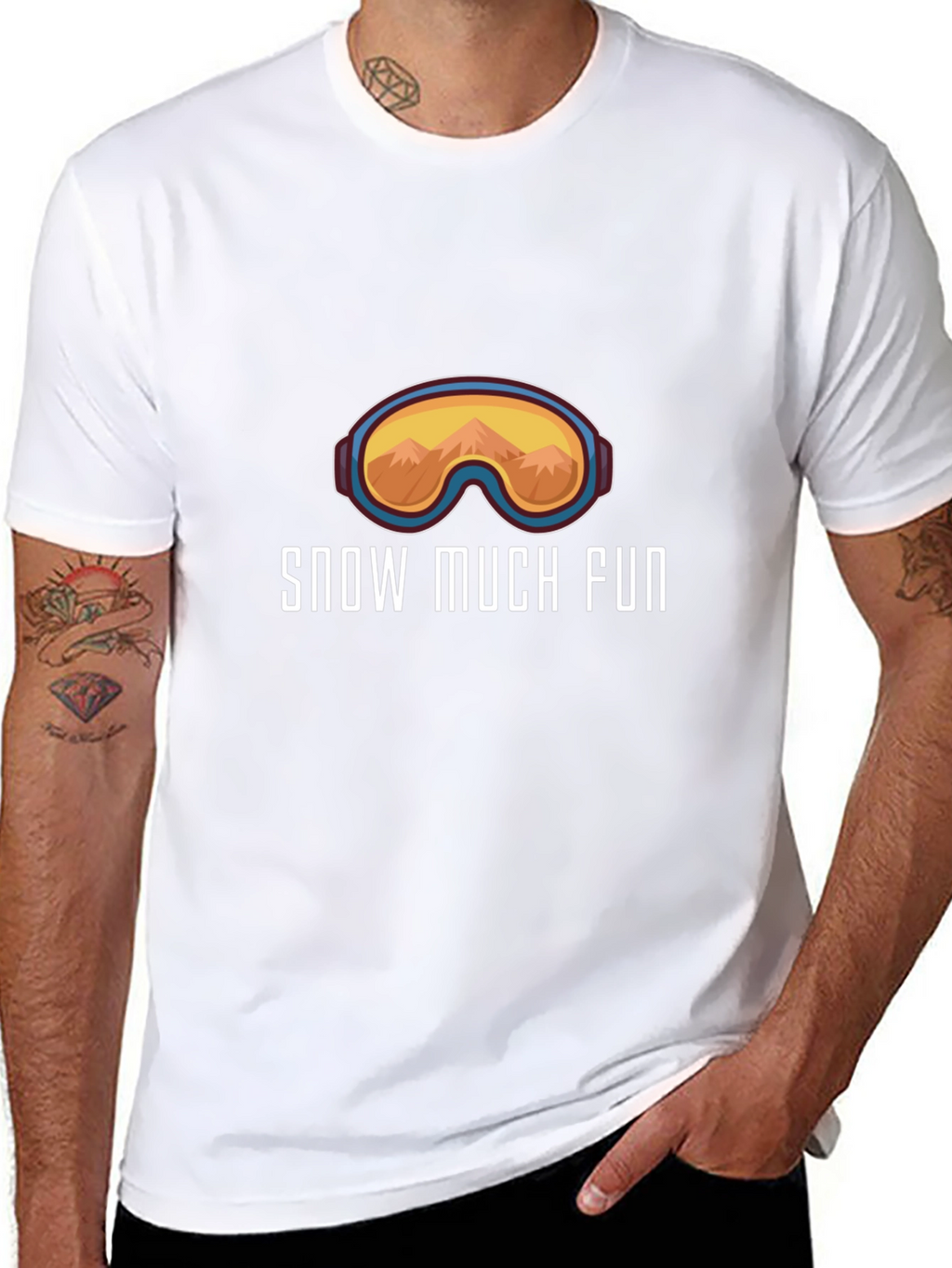 Snow Much Fun Graphic Tee