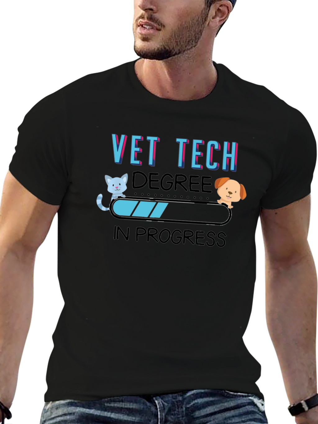 Vet Tech Degree in Progress T-Shirt