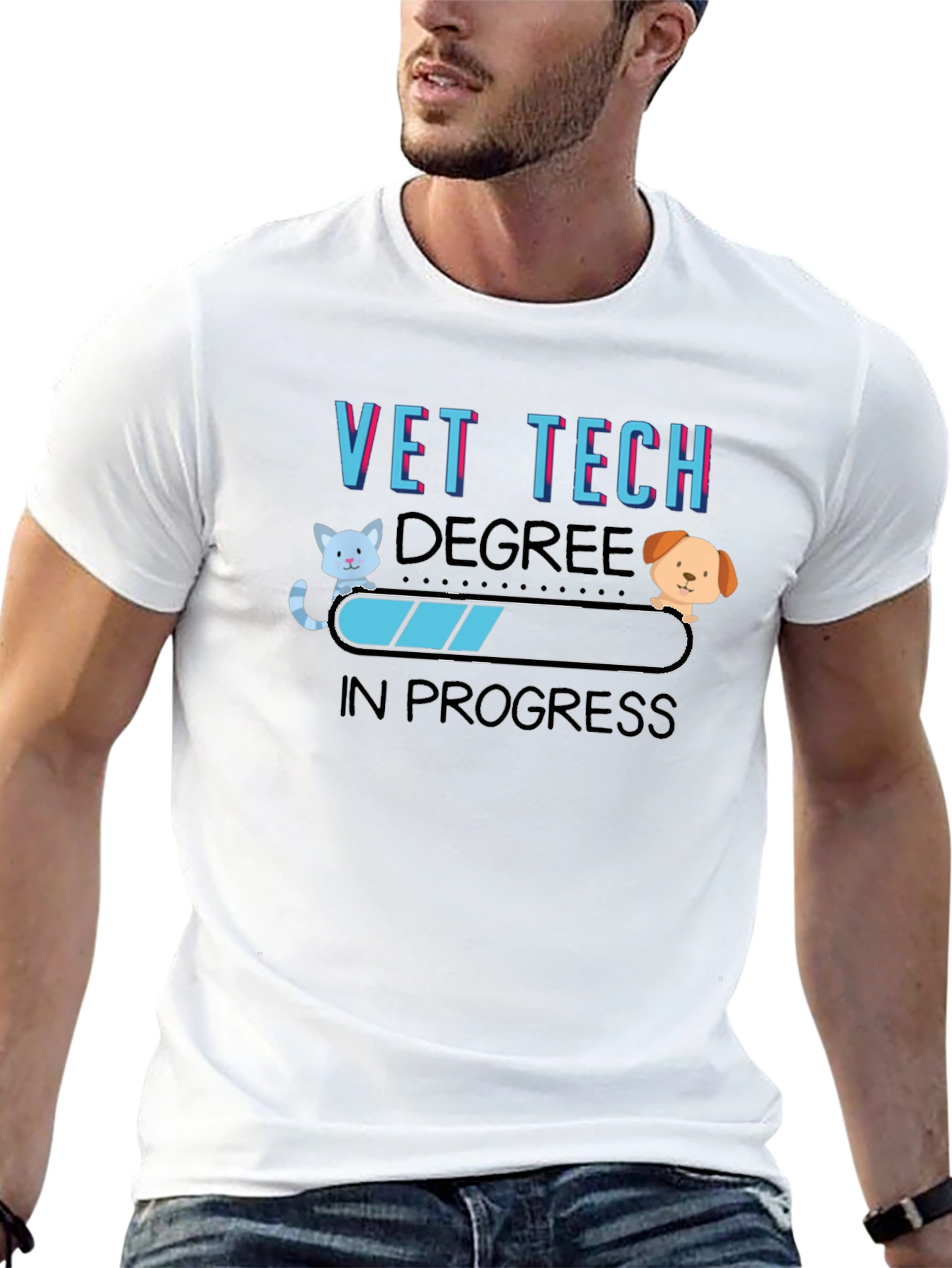 Vet Tech Degree in Progress T-Shirt