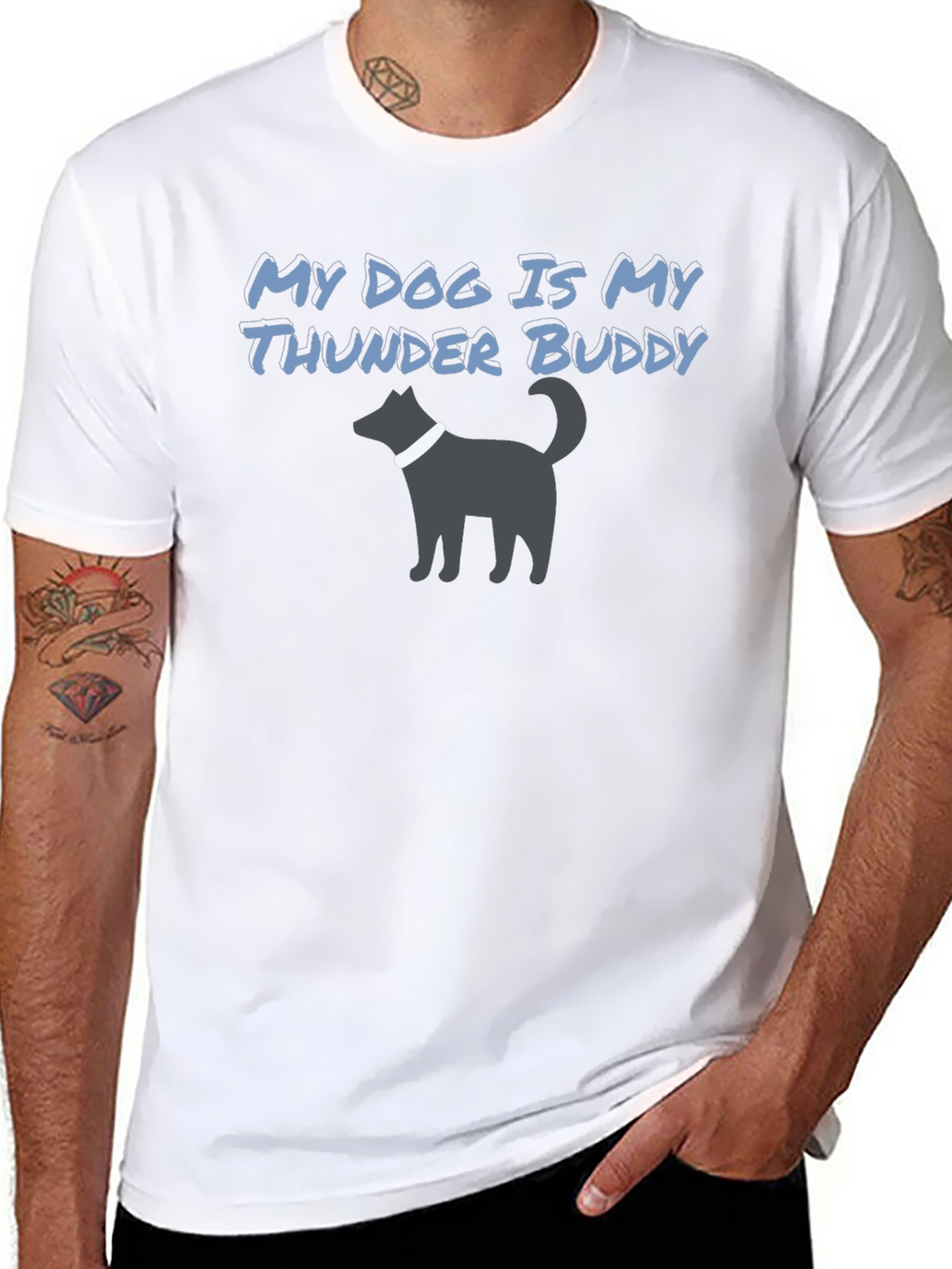 Dog is My Thunder Buddy T-Shirt