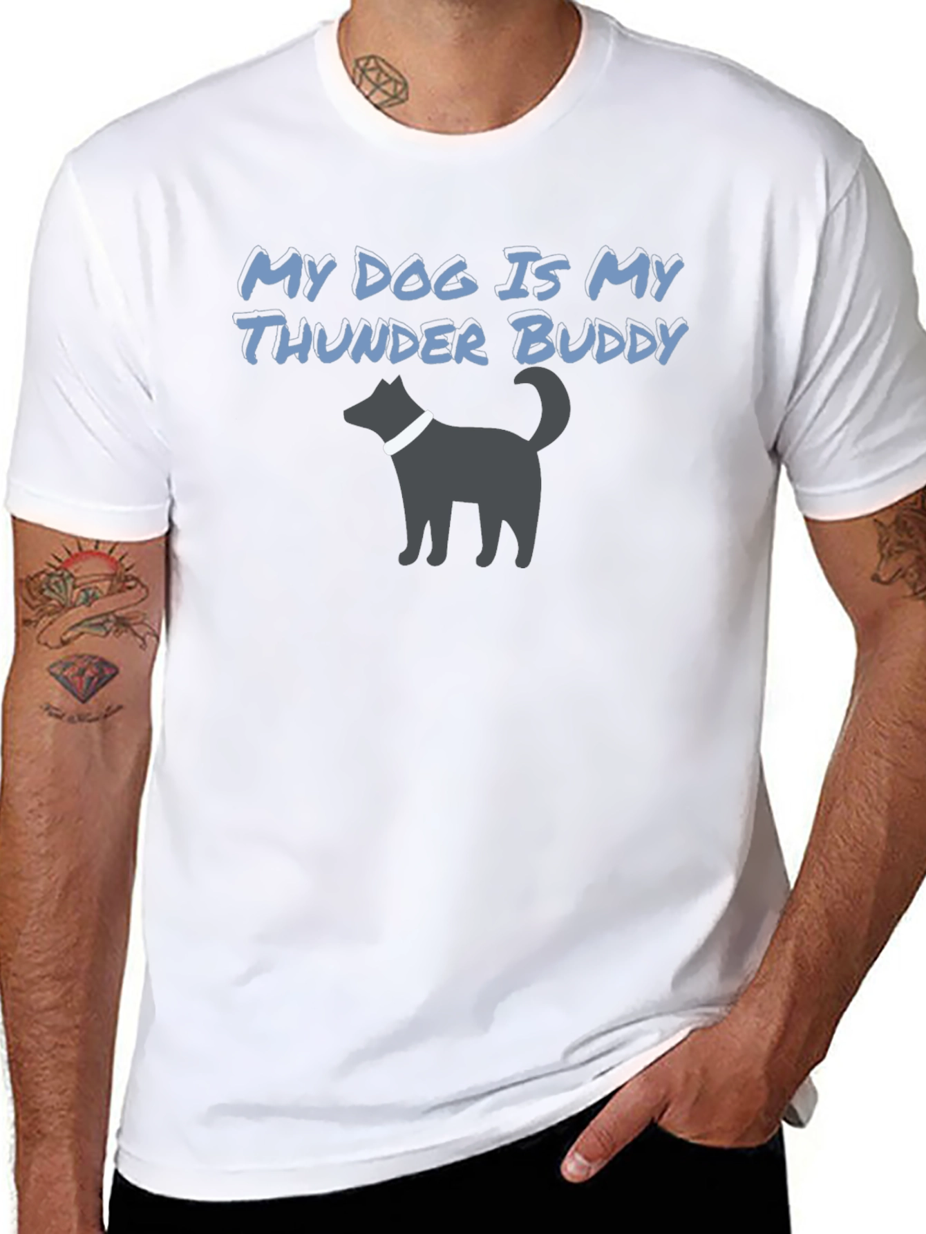 Dog is My Thunder Buddy T-Shirt
