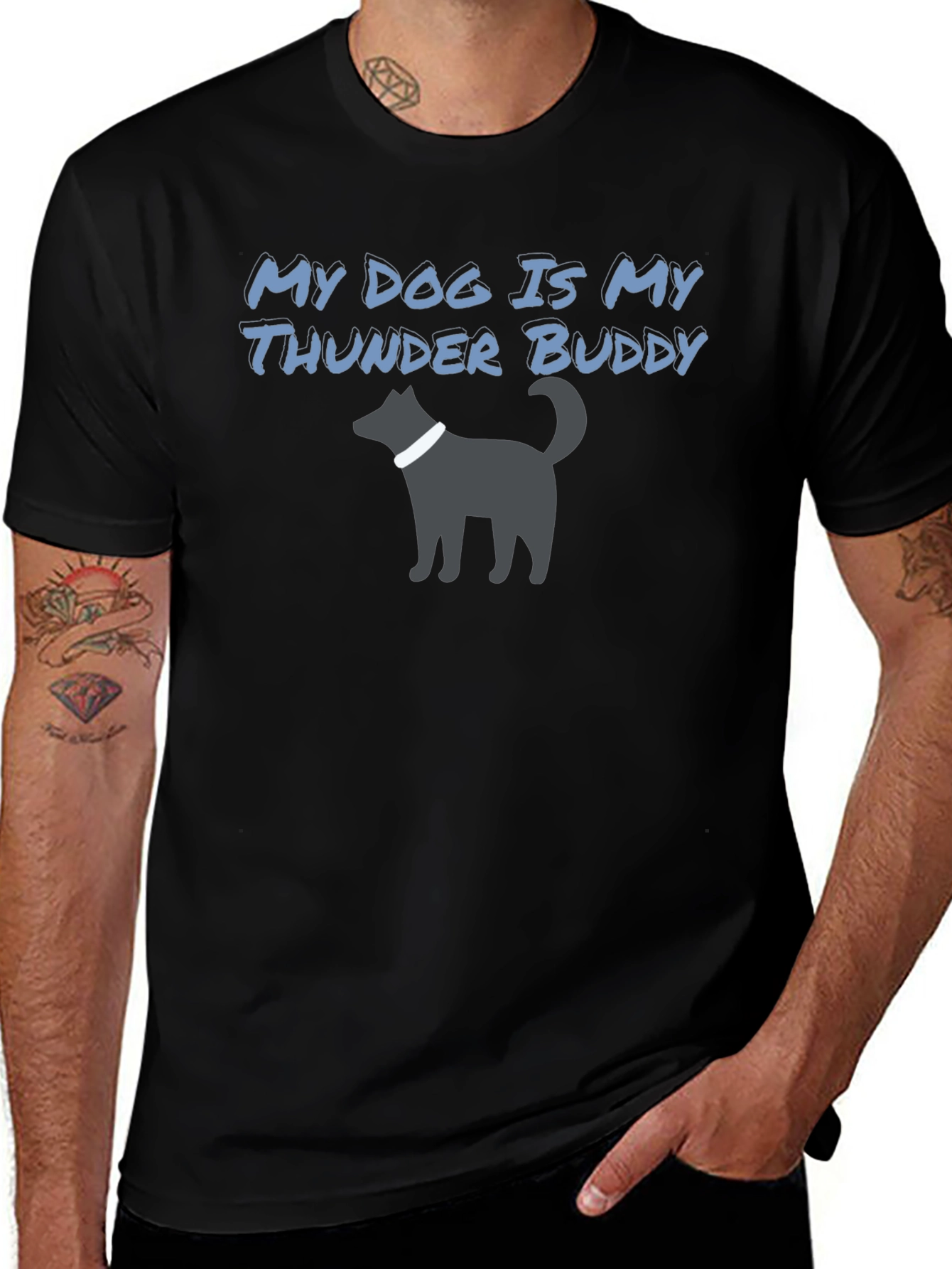 Dog is My Thunder Buddy T-Shirt