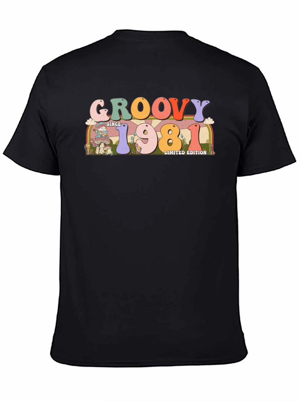 Groovy Since 1981 Limited Edition Black T-Shirt