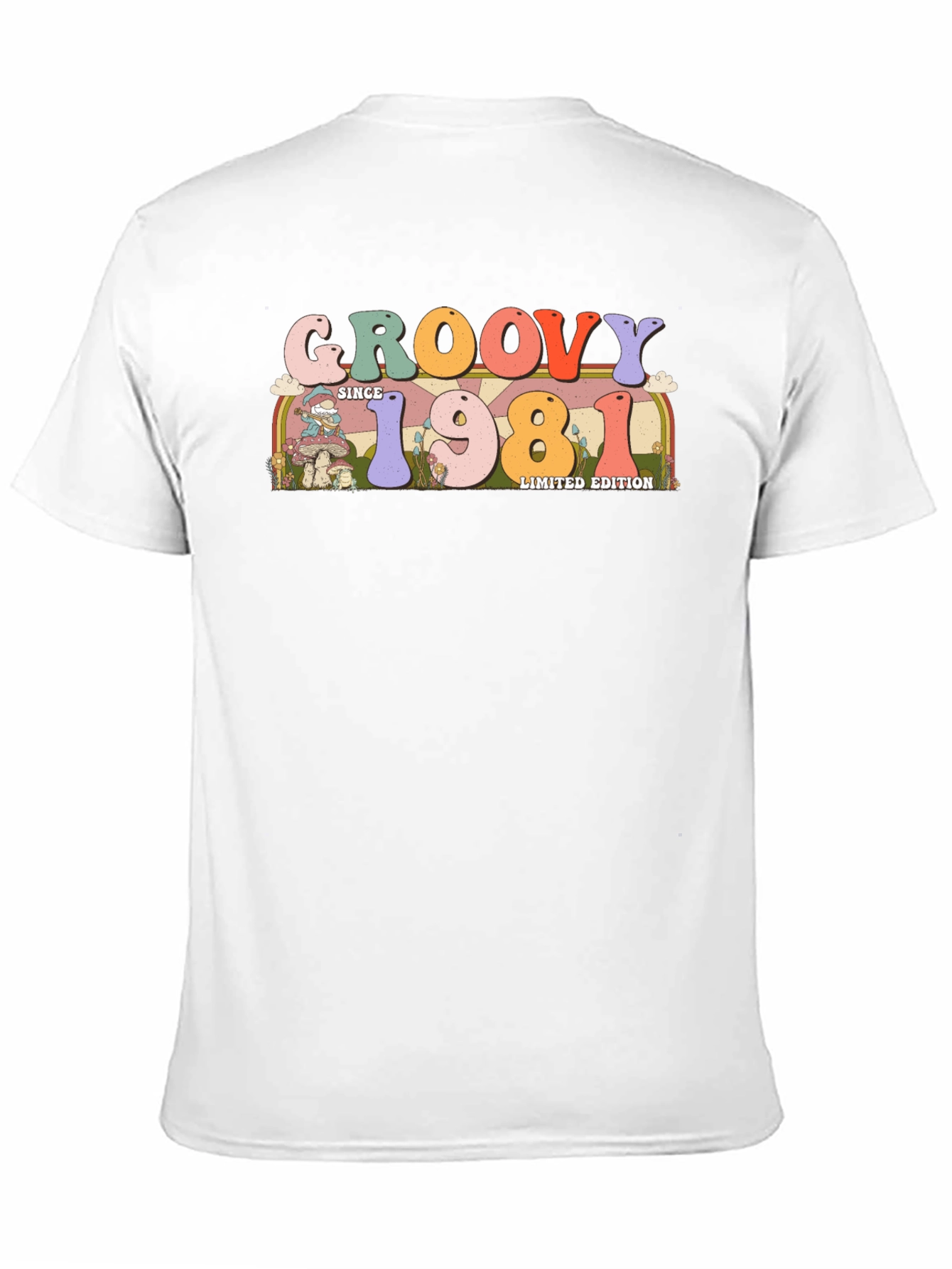 Groovy Since 1981 Limited Edition Black T-Shirt