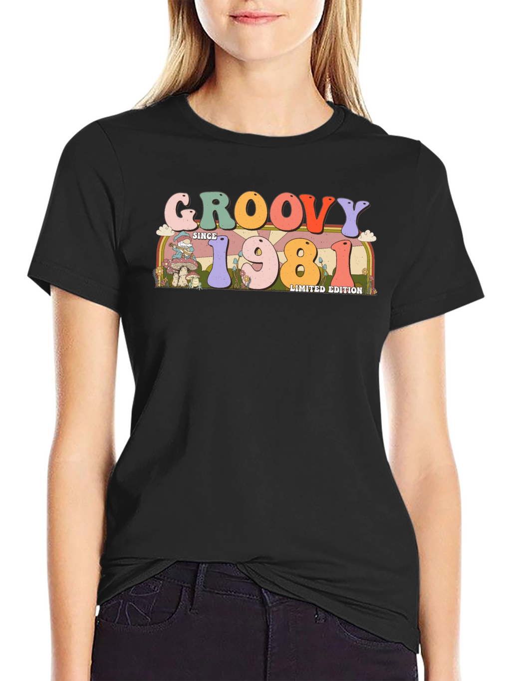 Groovy Since 1981 Limited Edition Black T-Shirt