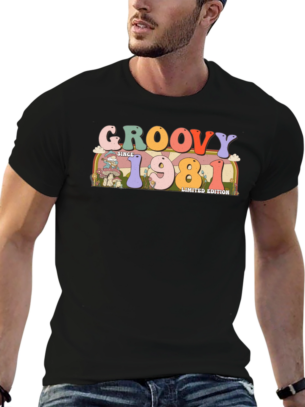 Groovy Since 1981 Limited Edition Black T-Shirt