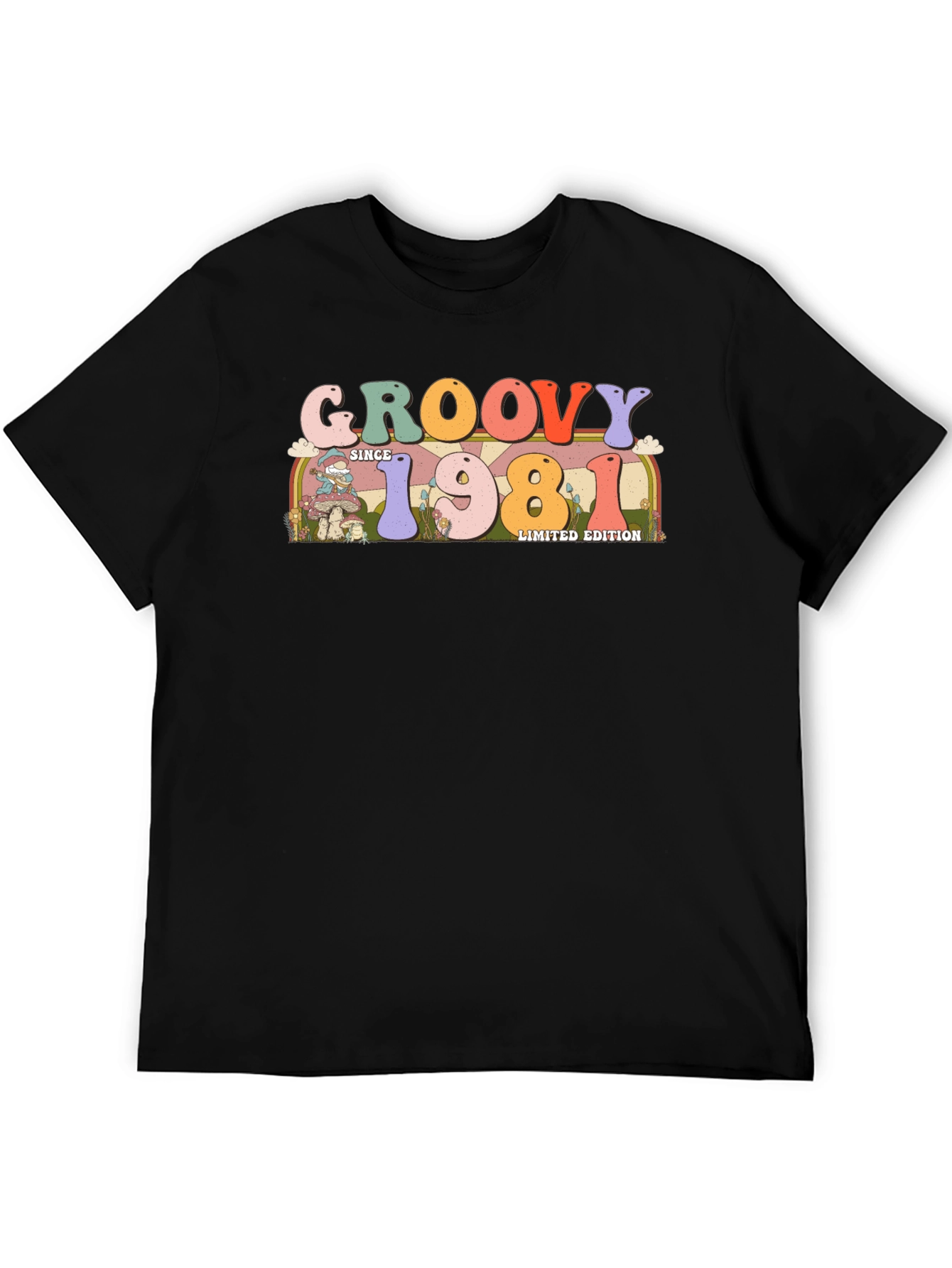 Groovy Since 1981 Limited Edition Black T-Shirt
