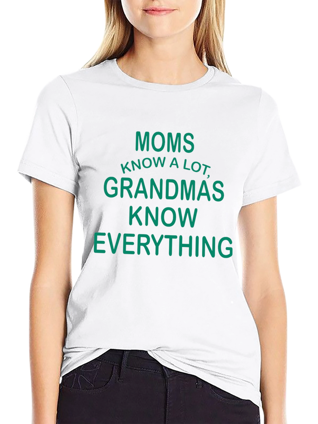Moms Know A Lot Funny Graphic T-Shirt