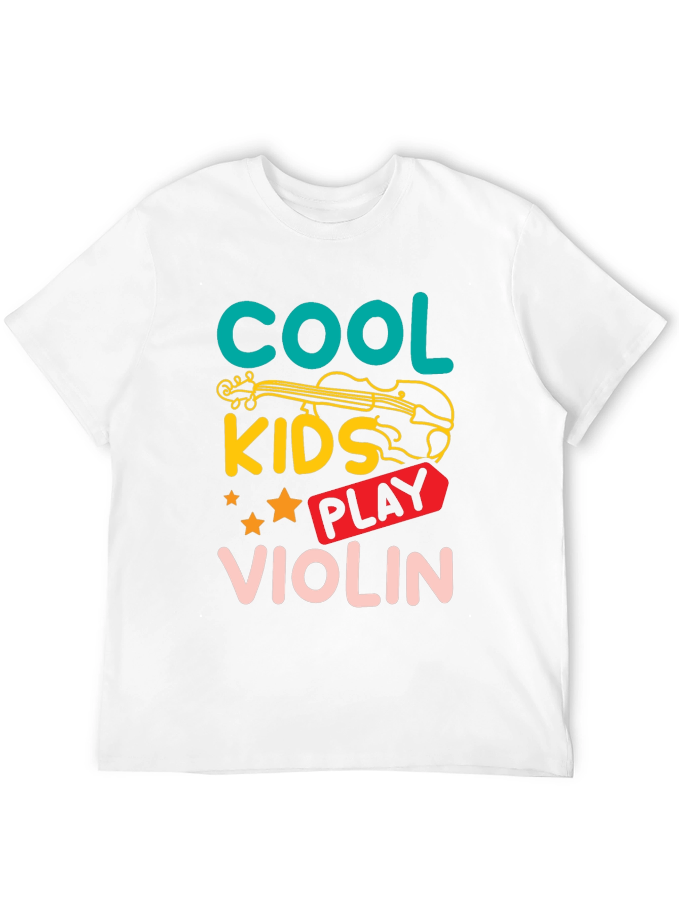 Cool Kids Violin T-Shirt - Music Lovers Tee