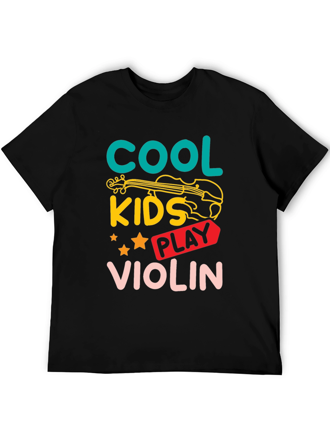 Cool Kids Violin T-Shirt - Music Lovers Tee
