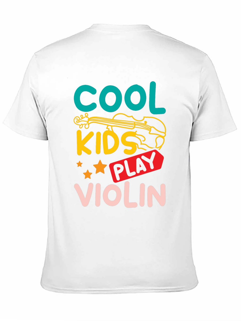 Cool Kids Violin T-Shirt - Music Lovers Tee