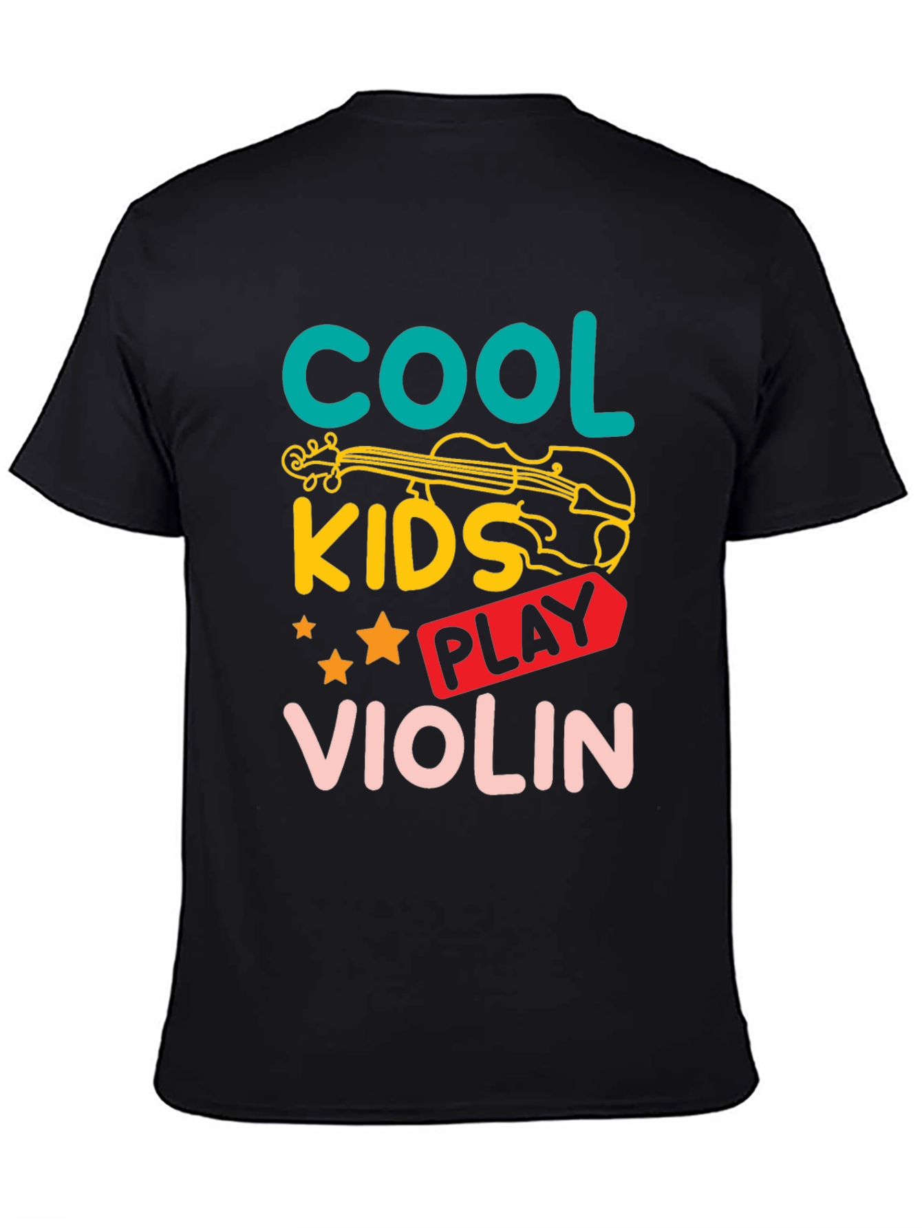 Cool Kids Violin T-Shirt - Music Lovers Tee