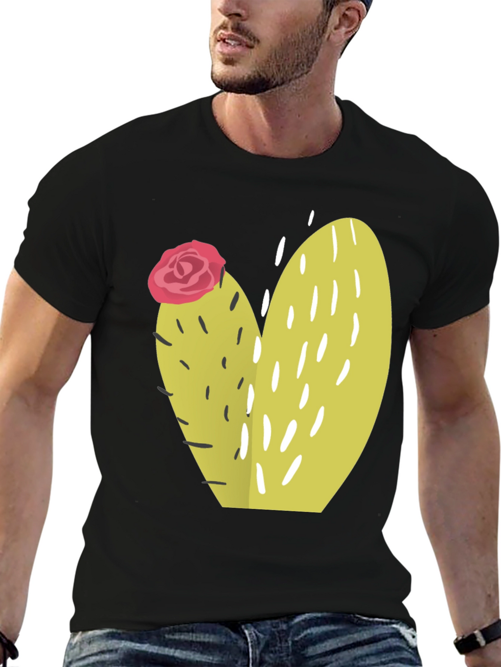 Cactus Flower Graphic Tee