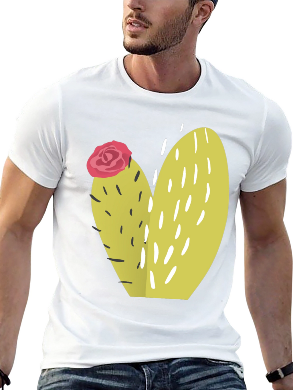 Cactus Flower Graphic Tee