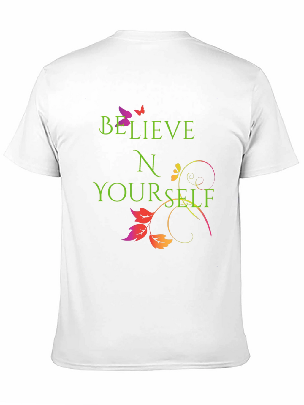 Believe in Yourself Graphic Tee - Trendy and Inspiring