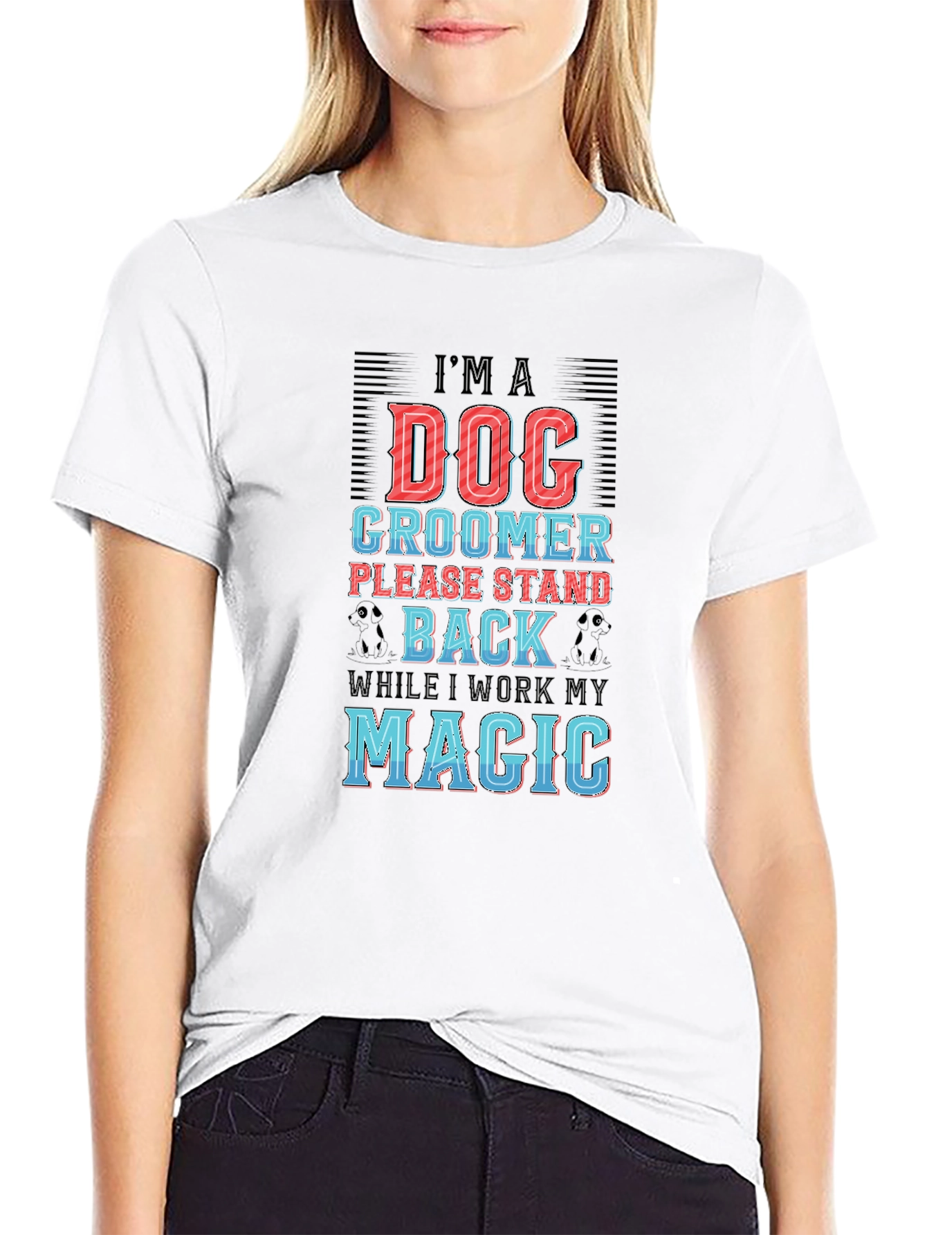 Dog Groomer Novelty Graphic Tee