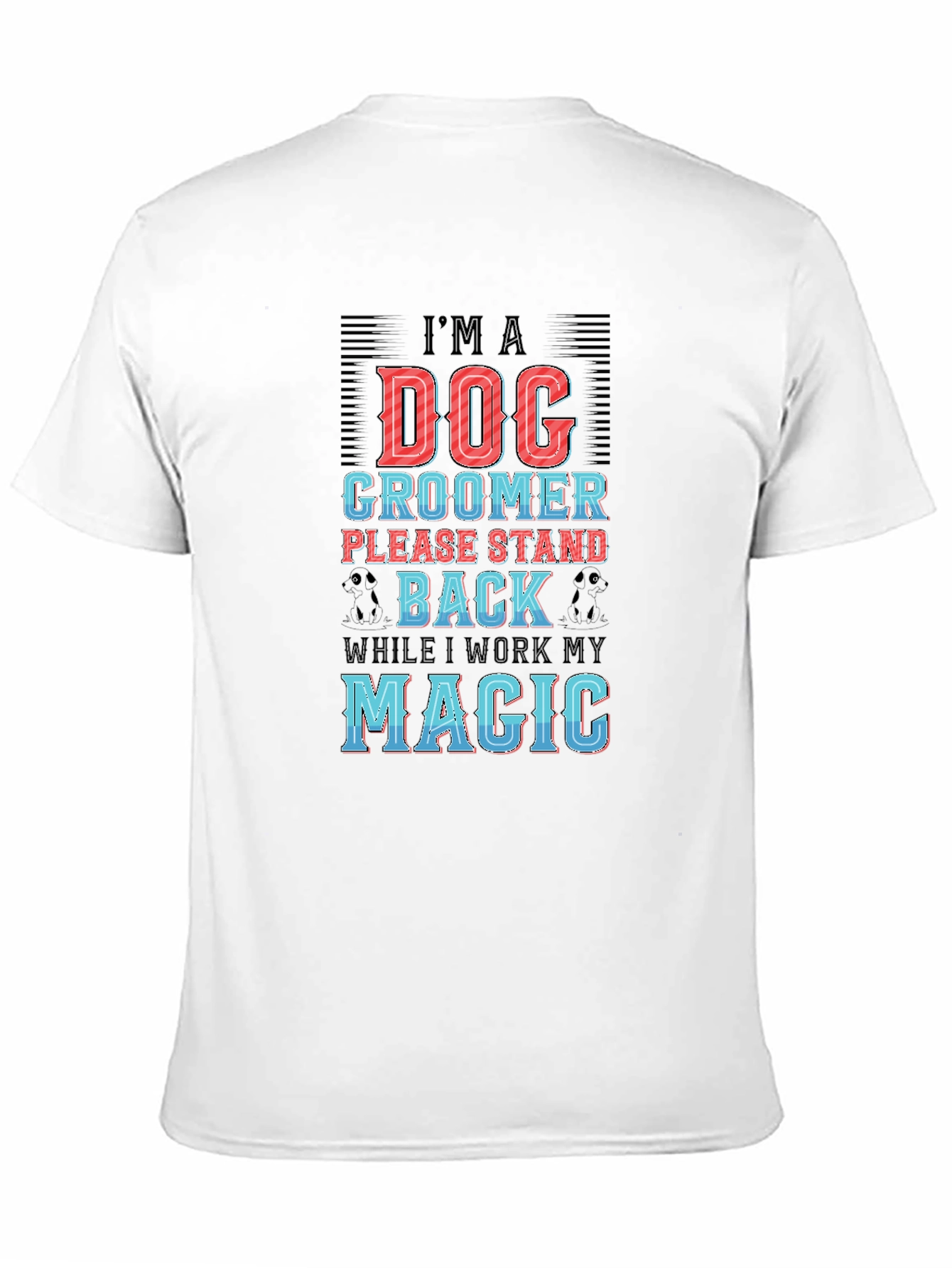 Dog Groomer Novelty Graphic Tee