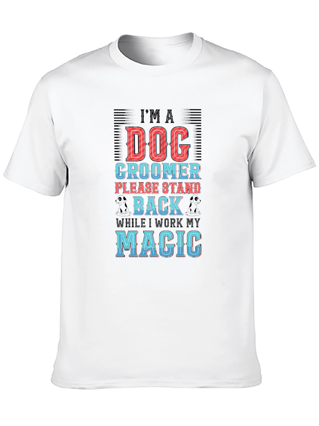 Dog Groomer Novelty Graphic Tee