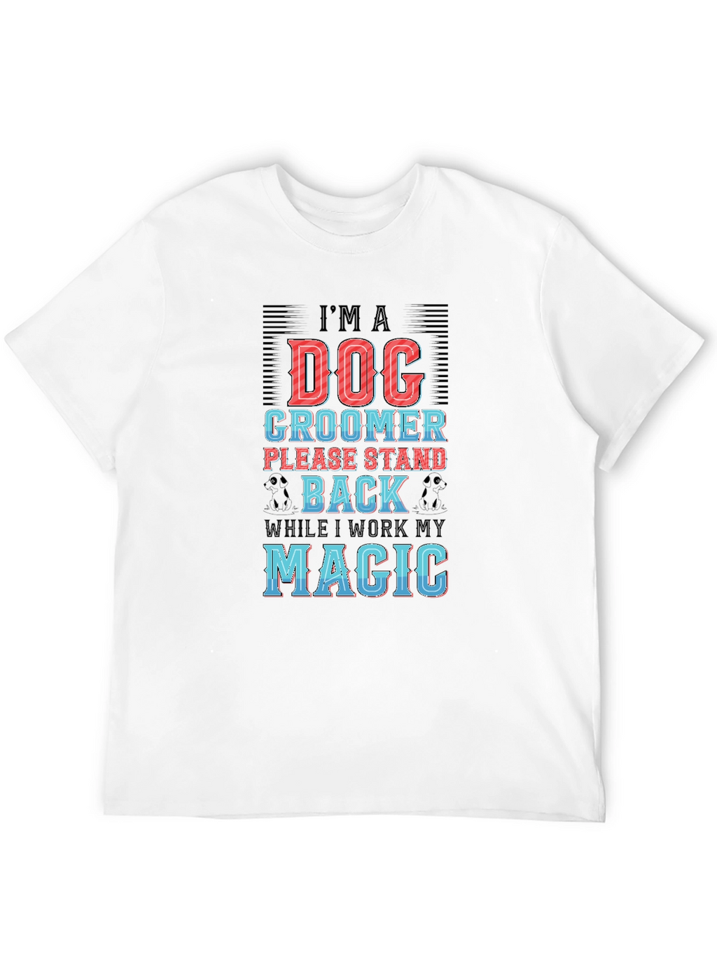 Dog Groomer Novelty Graphic Tee