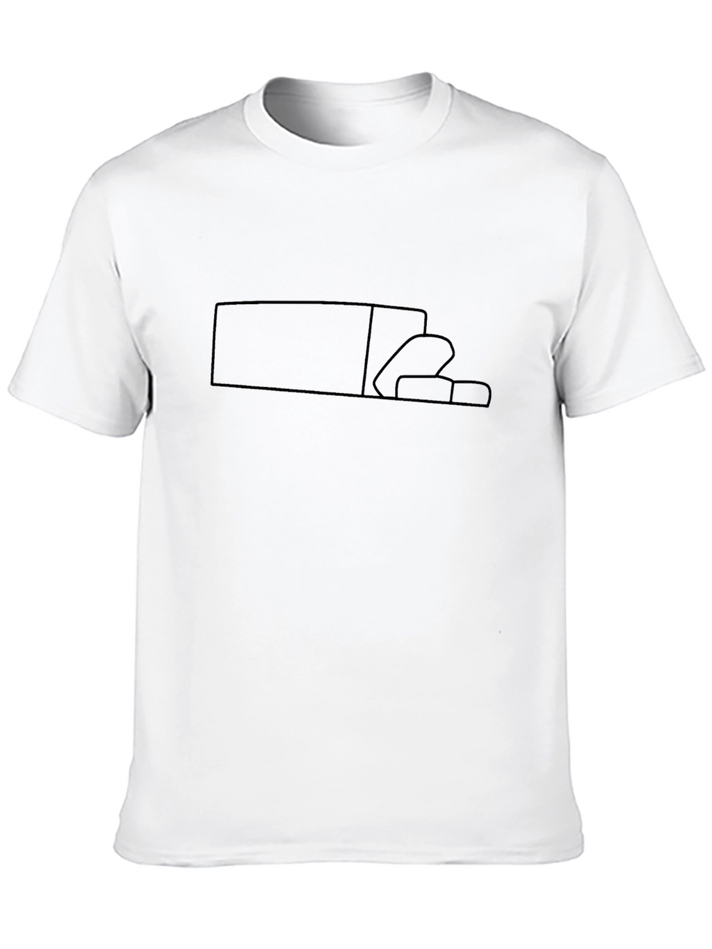 Minimalist Bread T-Shirt - Soft Cotton Tee
