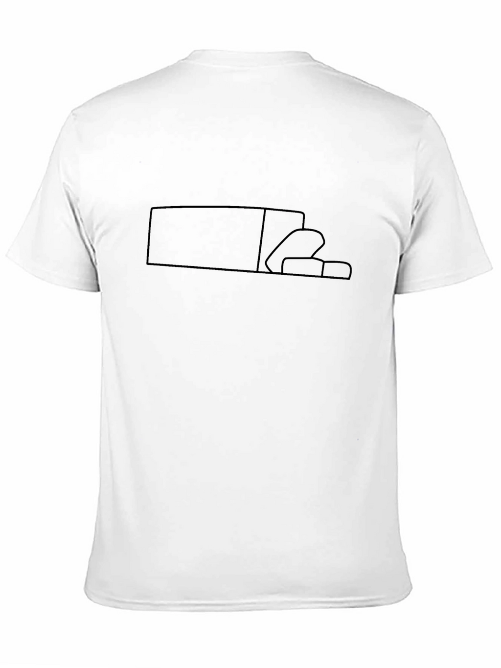 Minimalist Bread T-Shirt - Soft Cotton Tee
