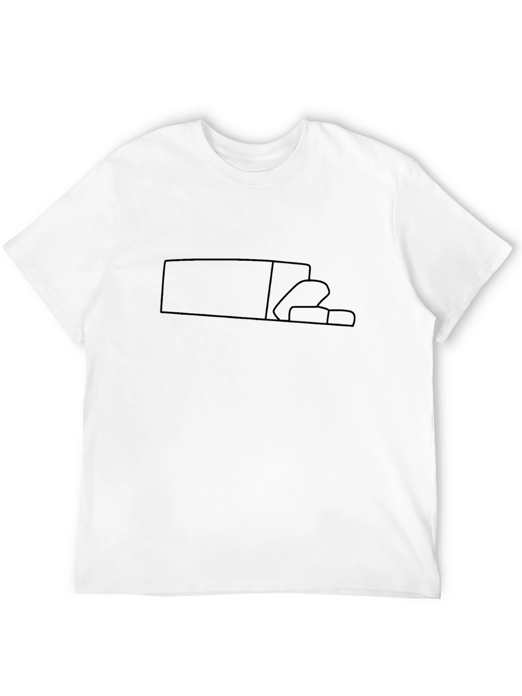Minimalist Bread T-Shirt - Soft Cotton Tee
