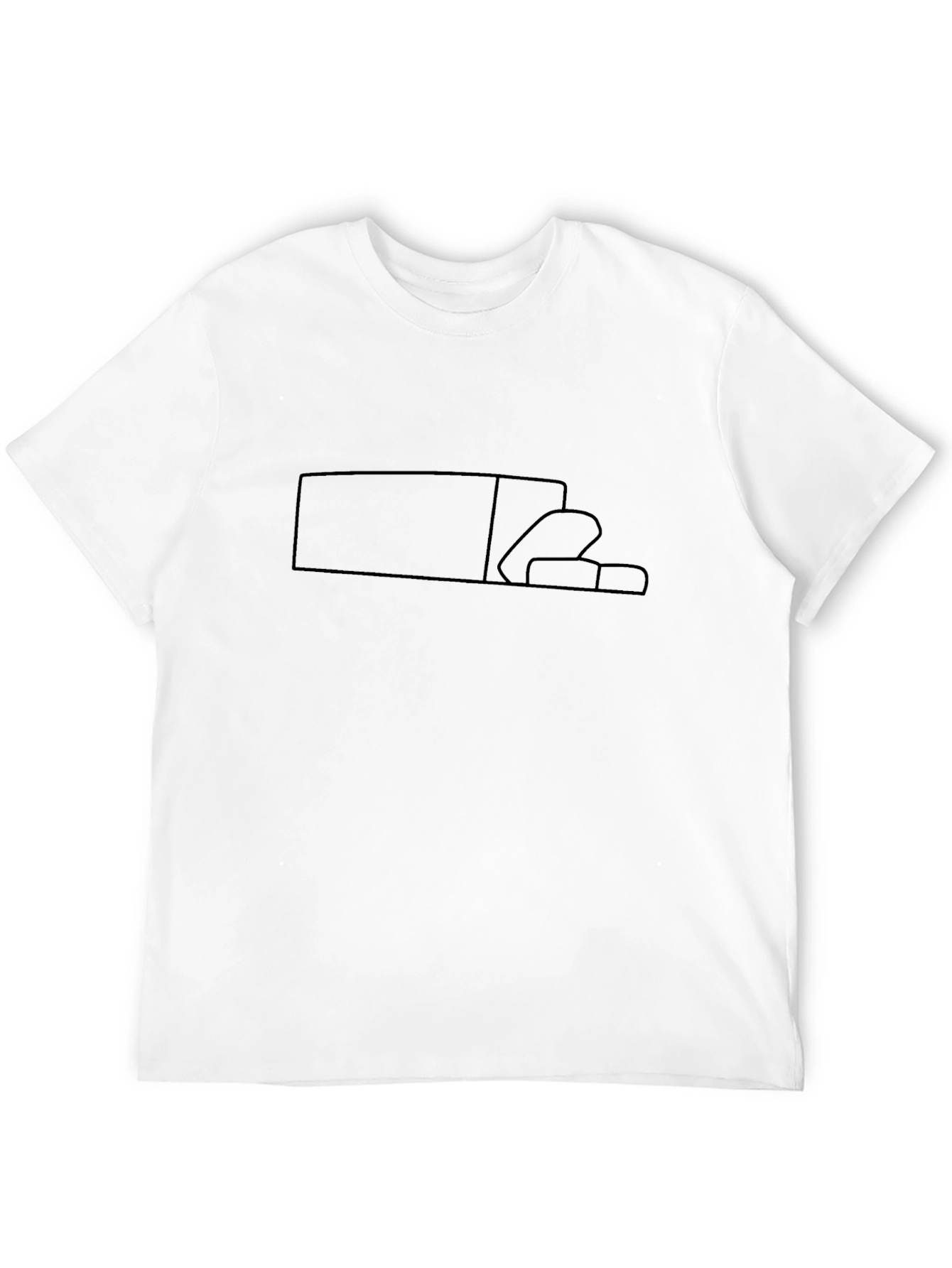 Minimalist Bread T-Shirt - Soft Cotton Tee