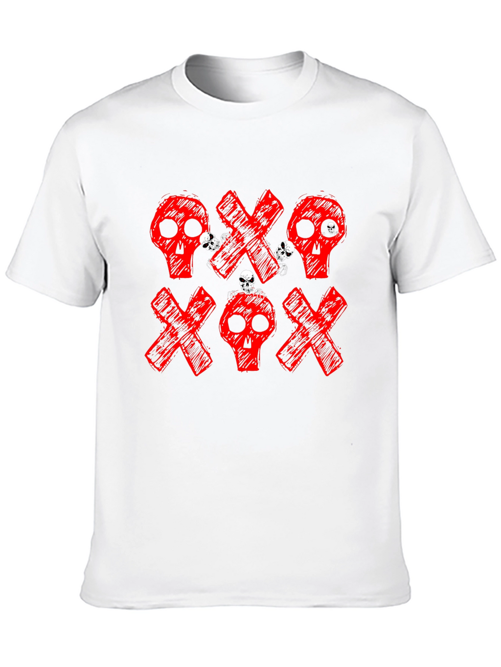 Skull & Crossbones Black Graphic Tee