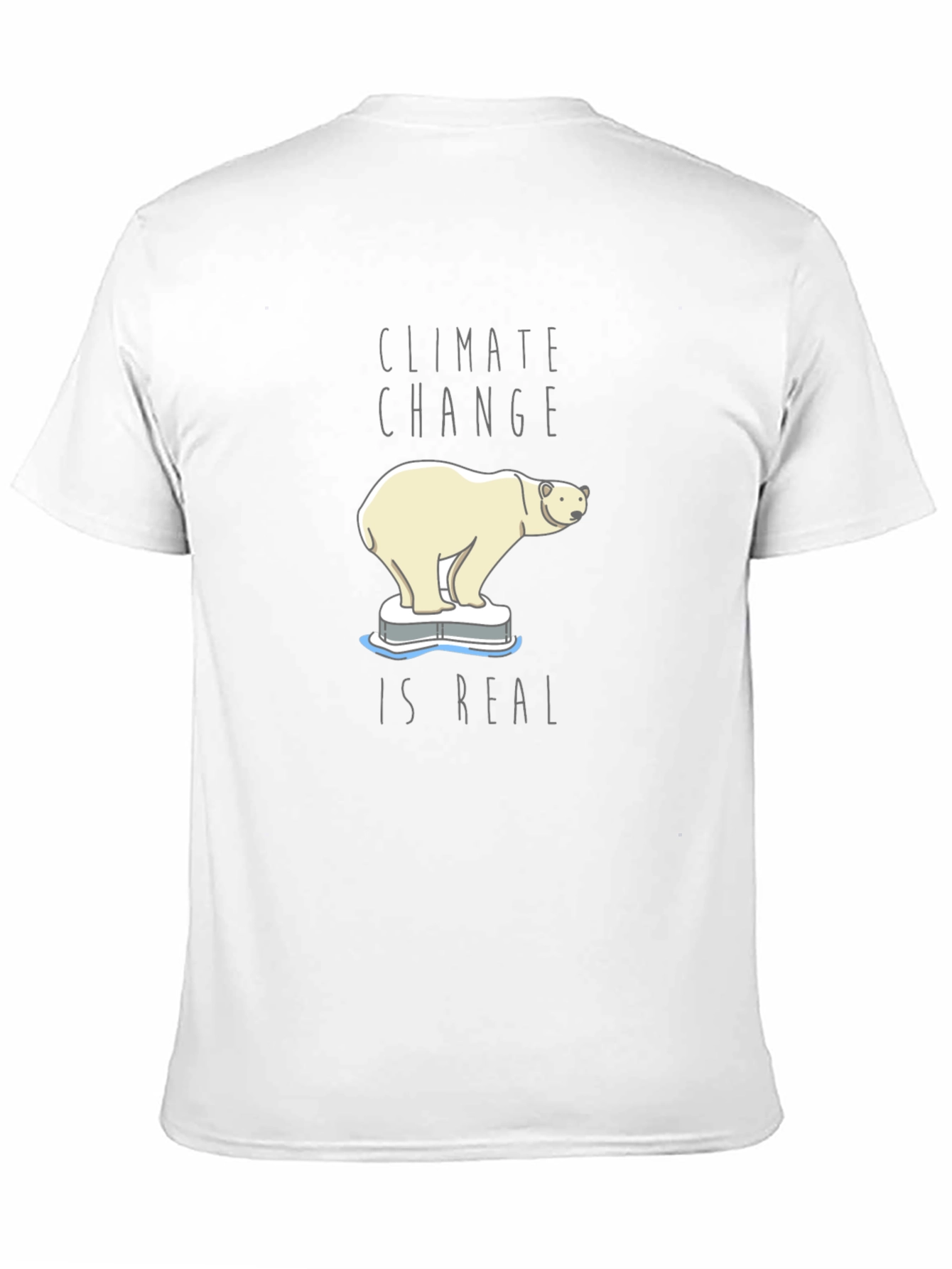 Climate Change Polar Bear Graphic Tee