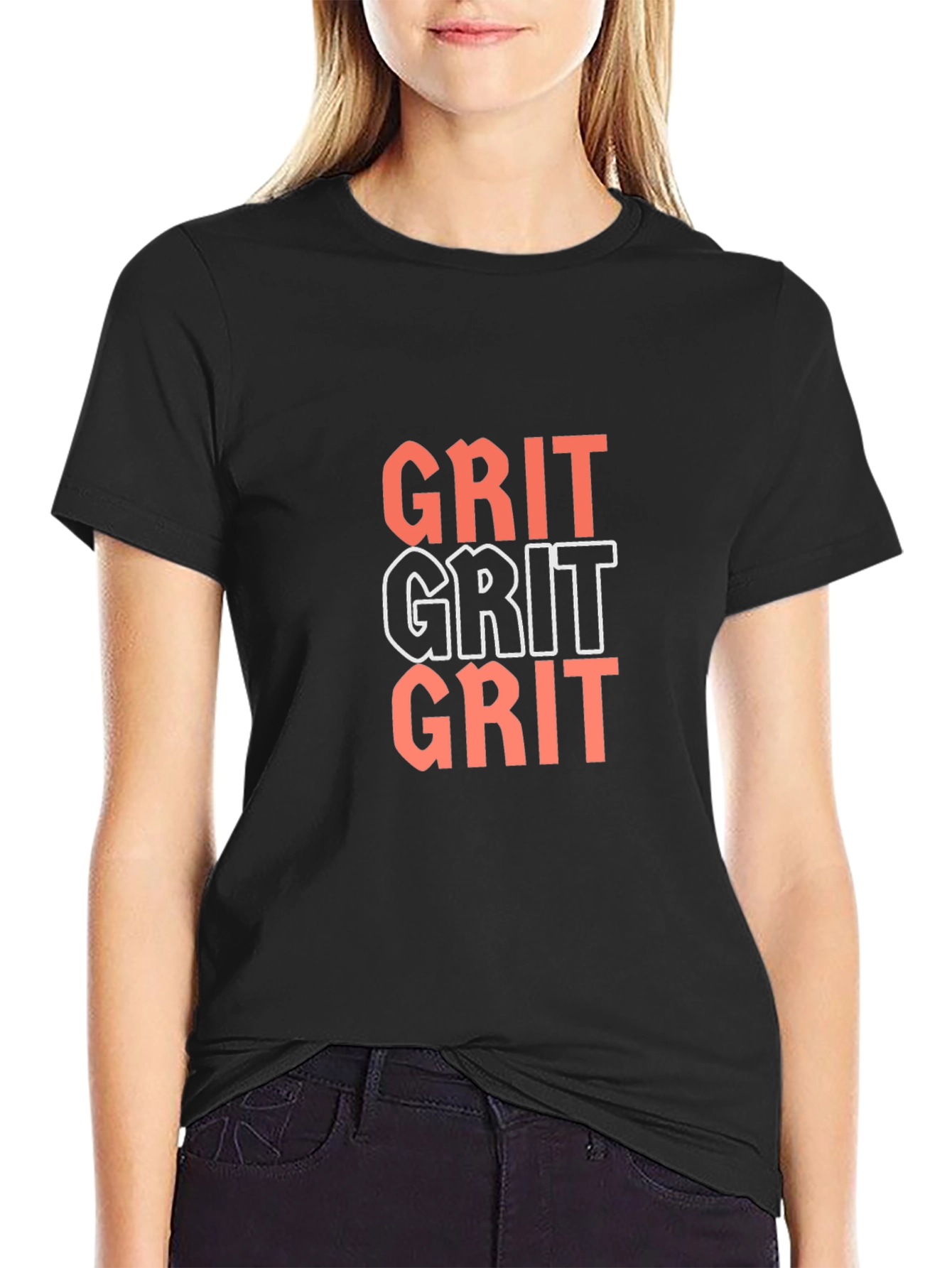 Grit Graphic Tee - Motivational T-Shirt