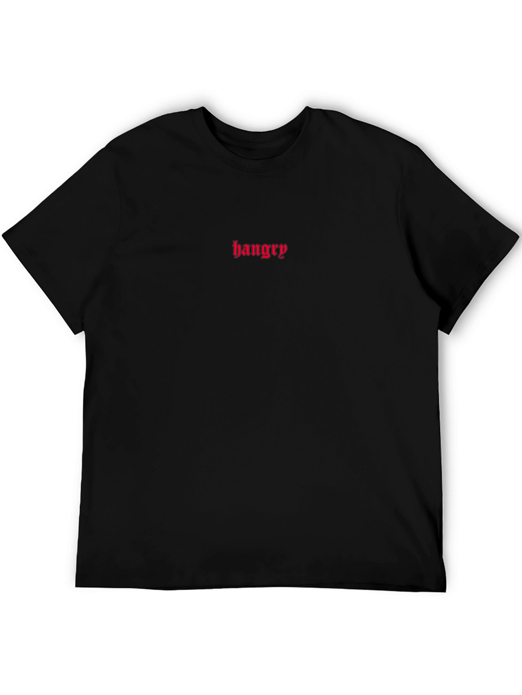 Hangry Embroidered Graphic T-Shirt