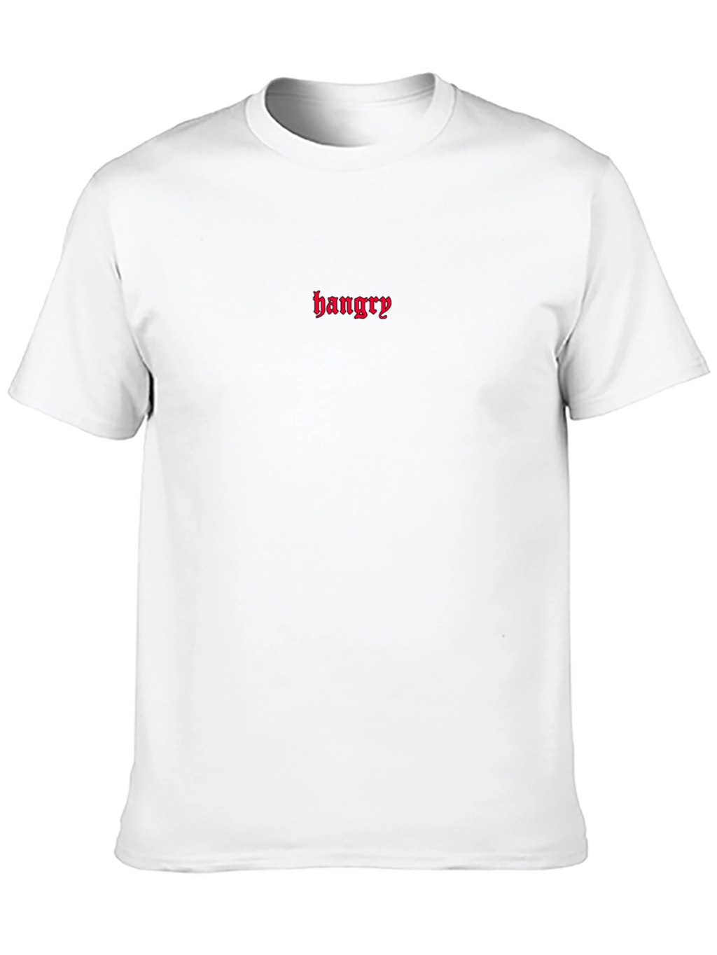 Hangry Embroidered Graphic T-Shirt