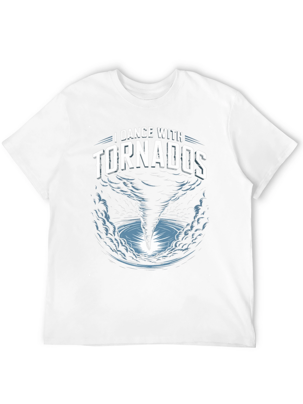I Dance With Tornados Black T-Shirt