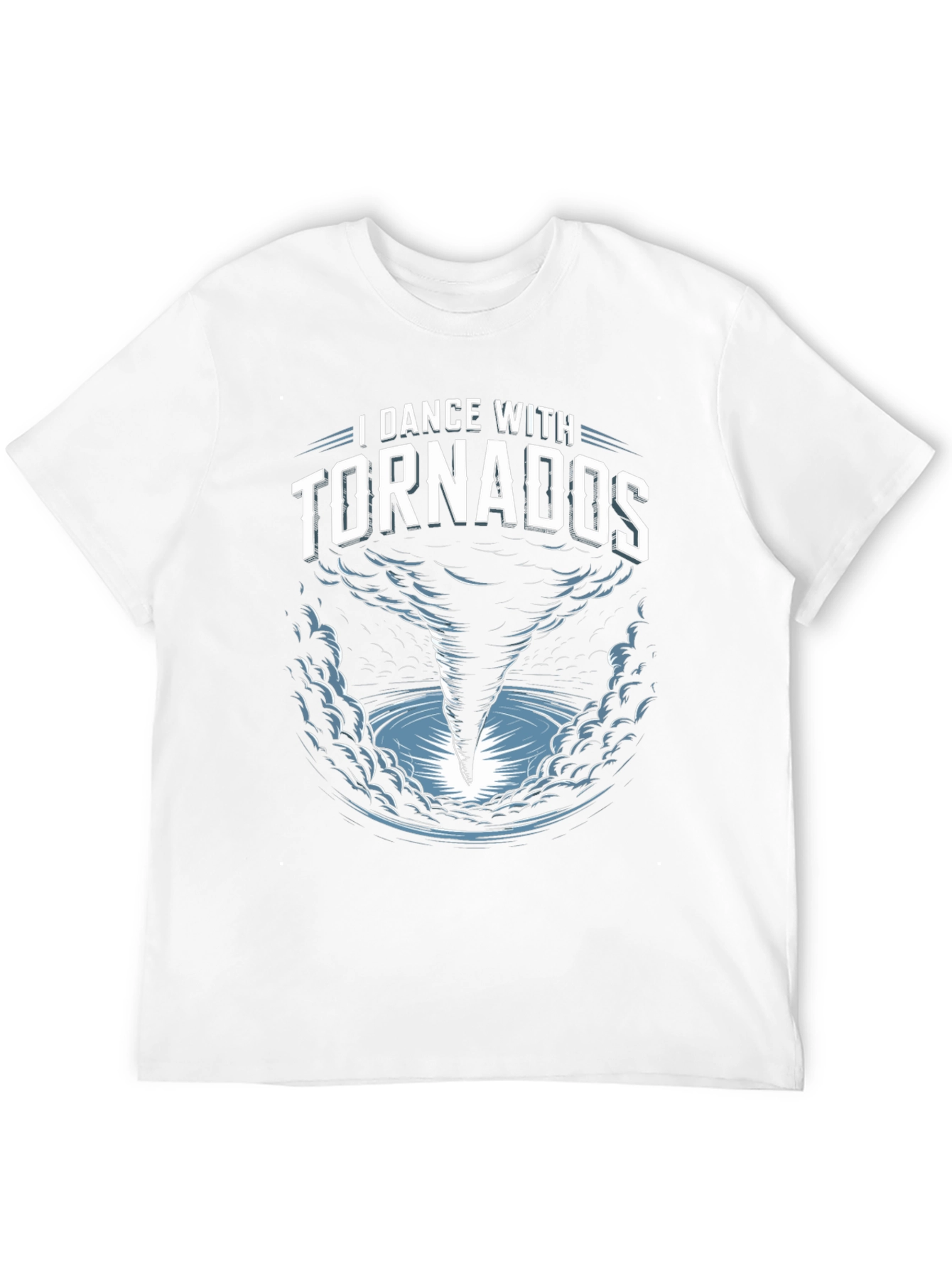 I Dance With Tornados Black T-Shirt