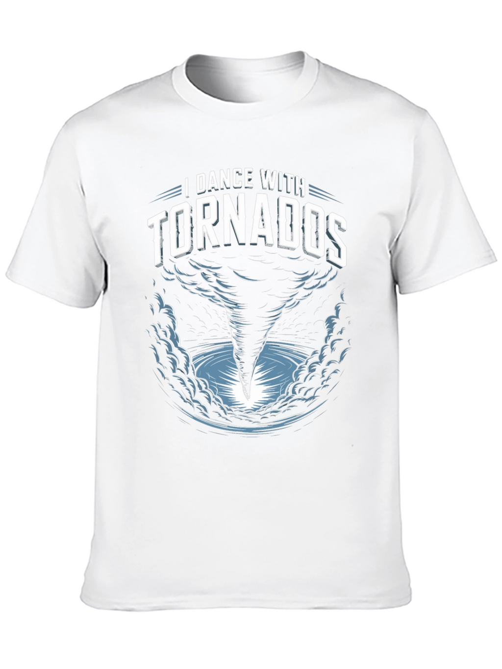I Dance With Tornados Black T-Shirt